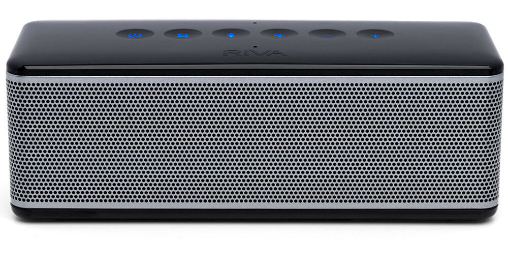 RIVA Audio S Bluetooth Wireless Speaker (Black) RS01B B&H Photo