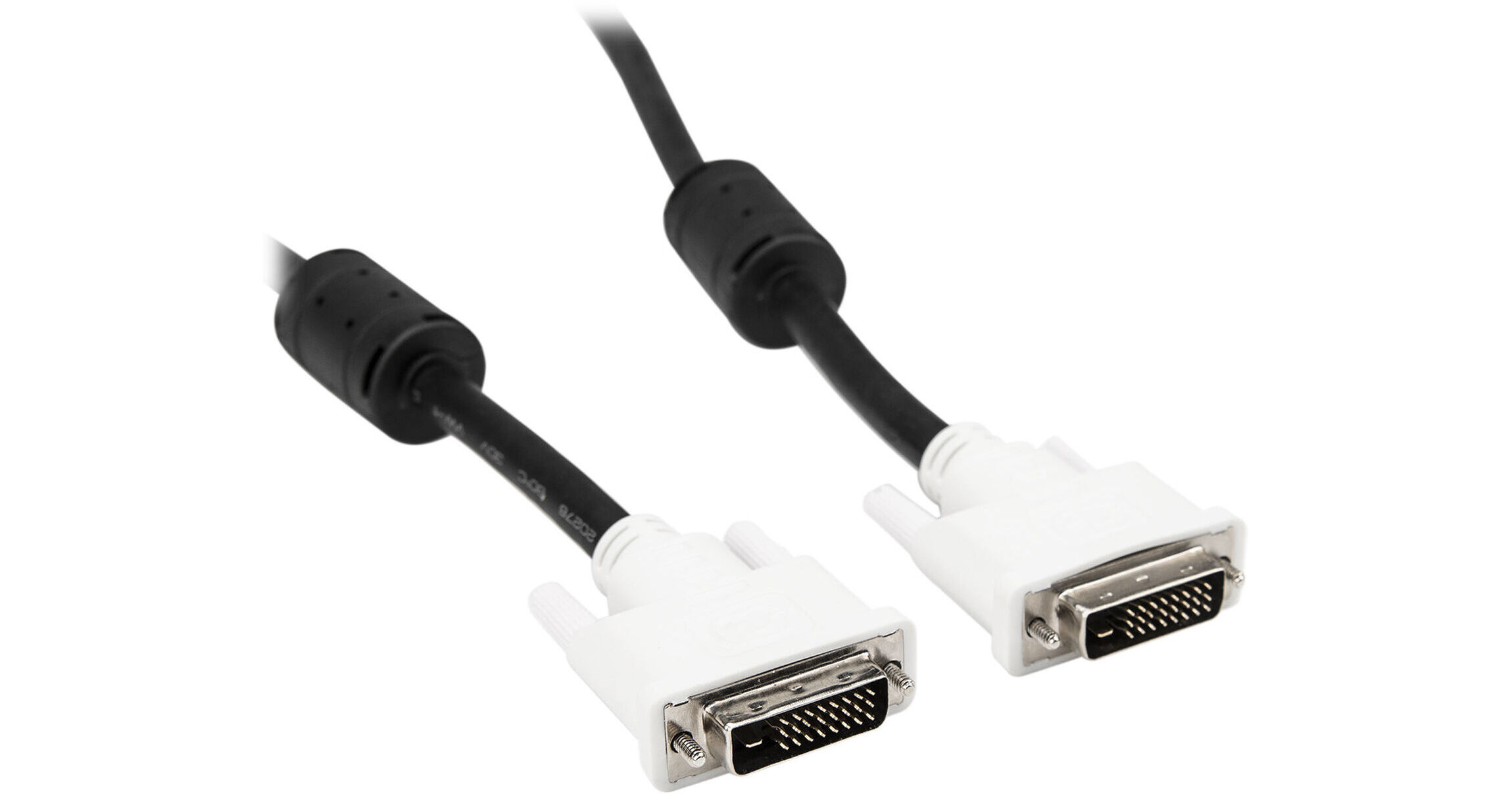 Rocstor DVI-D Dual Link Cable (10', Black) Y10C221-B1 B&H Photo
