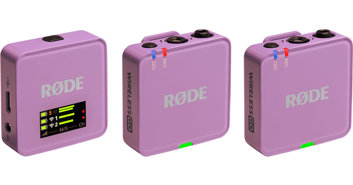 RODE Wireless GO (Gen 3) 2-Person Compact Digital WIGOGEN3LIL