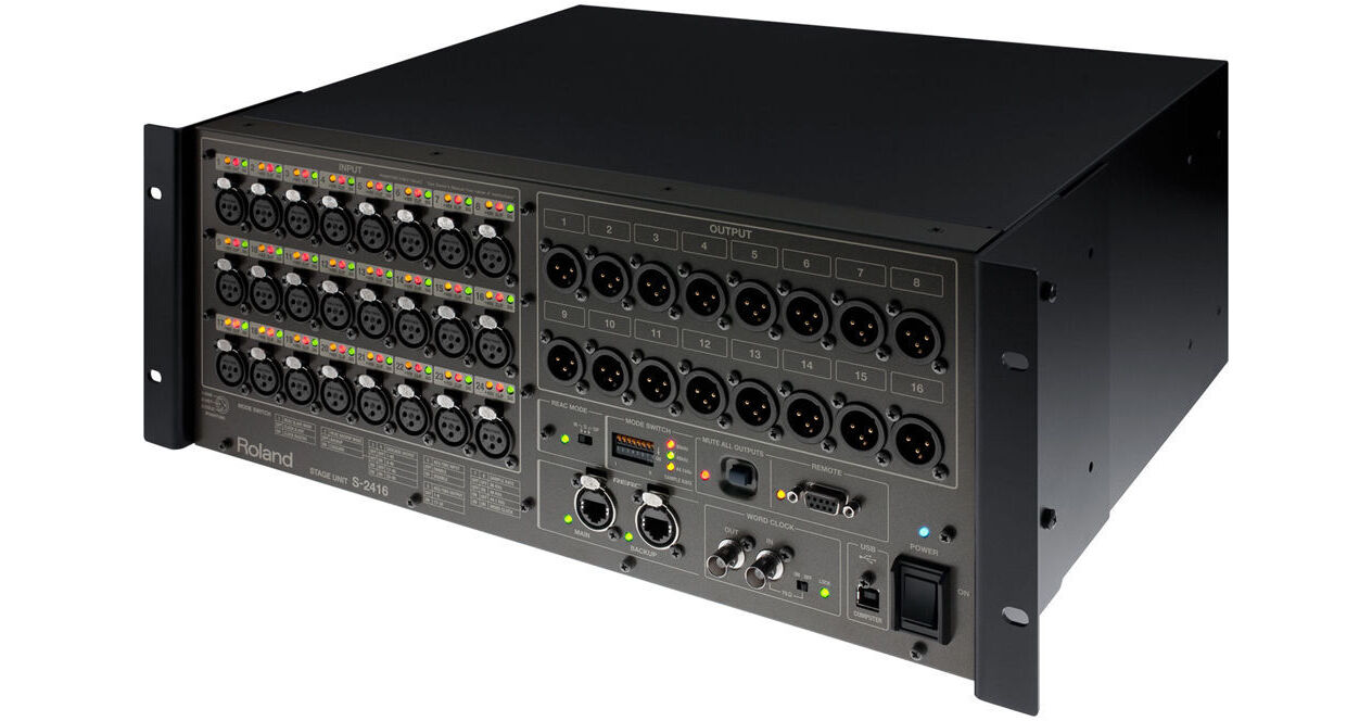 Roland S-2416 24x16 Digital Snake Stage Unit S-2416 B&H Photo