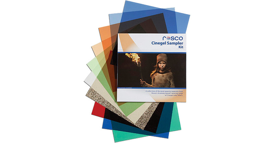 Rosco R25 Rosco Cinegel Sampler Filter Kit (12 x 12