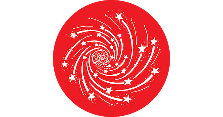 Rosco Catherine Wheel Glass Gobo (Red, Size B) 260829460860 B&H