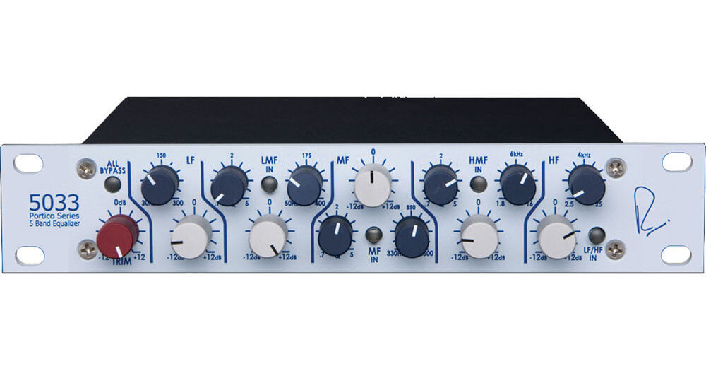 Rupert Neve Designs Portico 5033 Five-Band EQ (Horizontal)
