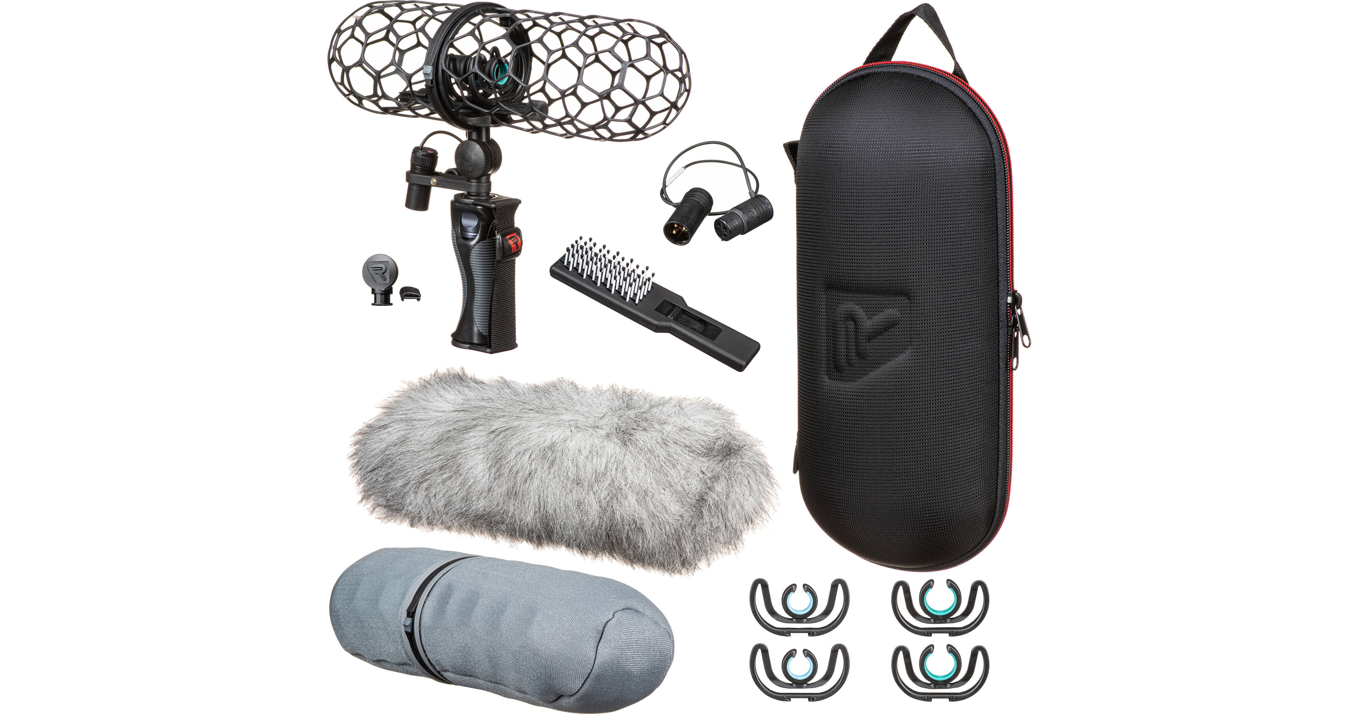 Rycote Nano Shield Windshield Kit NS3-CB for Microphones 086303