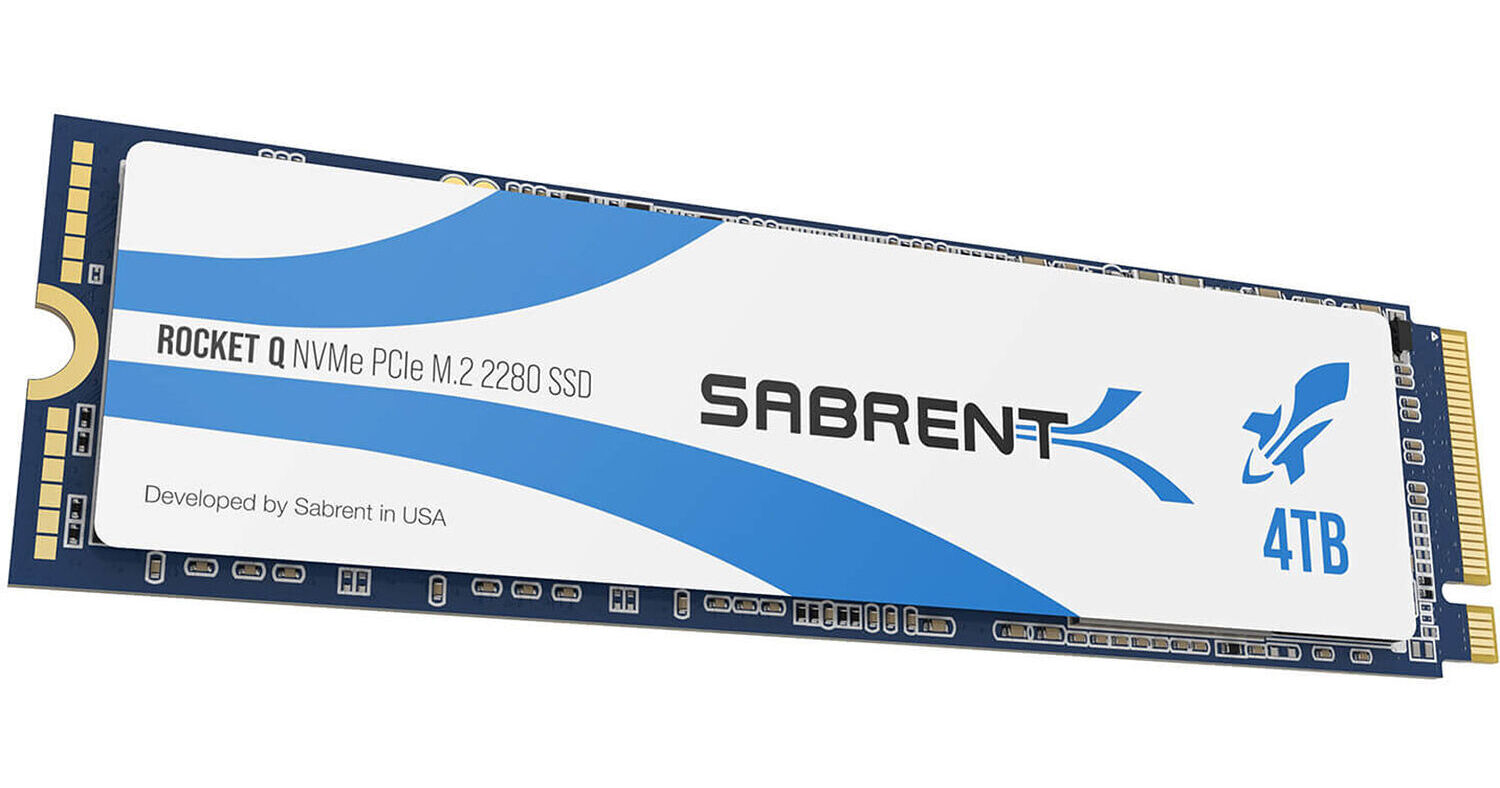 Sabrent 4TB Rocket Q M.2 2280 Internal SSD SB-RKTQ-4TB B&H Photo