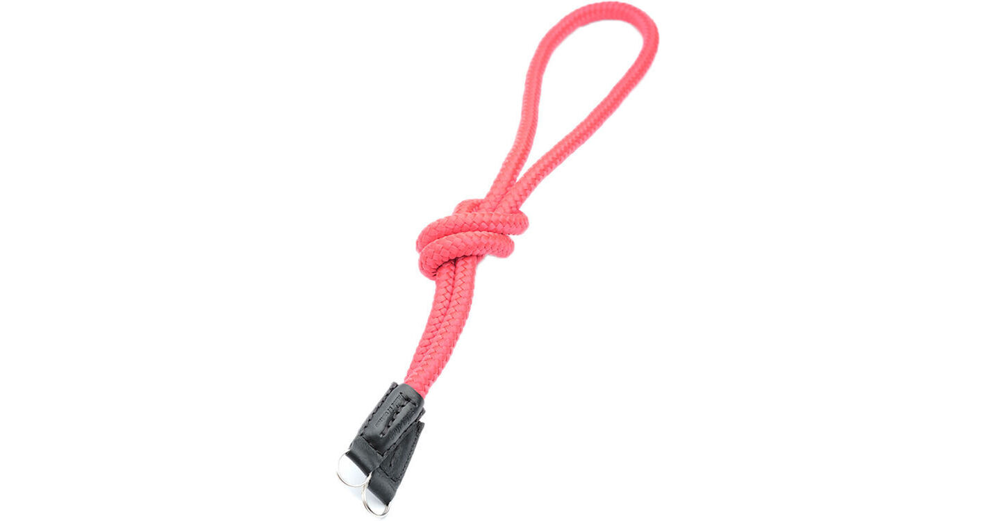 Red Rope Camera Strap Sailor Strap Lieutenant Rope Camera LT. RED. MEDIUM CAMERA