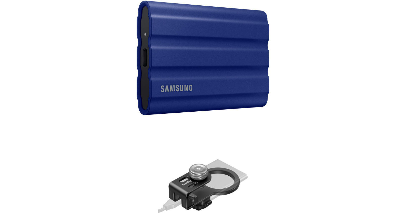 Samsung 2TB T7 Shield Portable SSD with MagSafe/Cold Shoe SSD