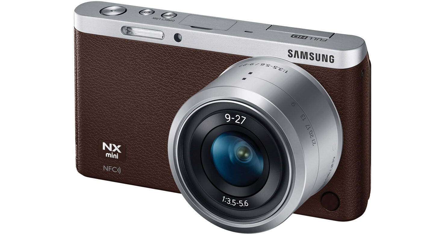 Samsung NX Mini Mirrorless Digital Camera EV-NXF1ZZB2JUS B&H