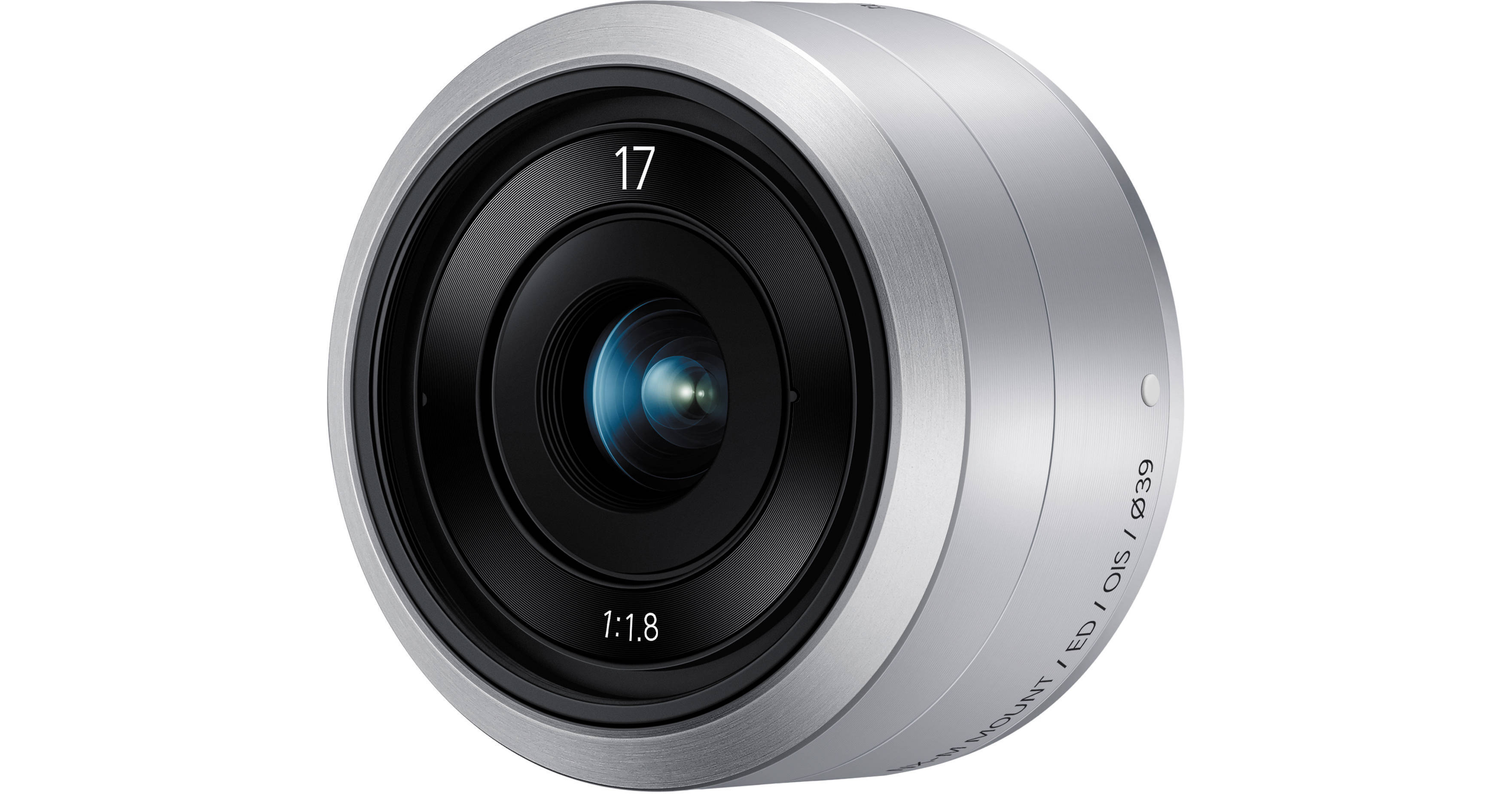 Samsung NX-M 17mm f/1.8 OIS Lens (Silver) EX-YN17ZZZASUS B&H