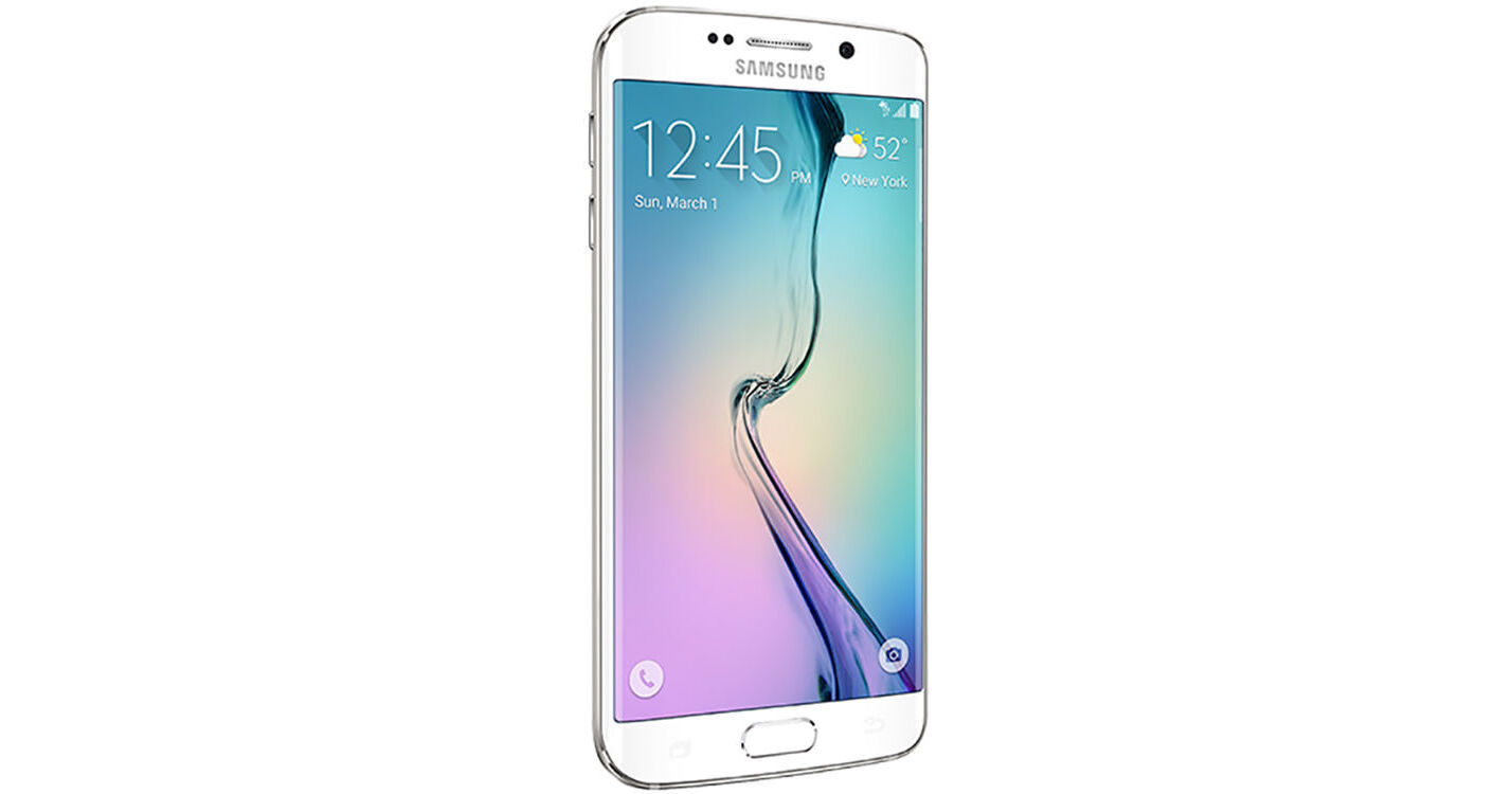 Samsung Galaxy S6 Edge SM-G925F 32GB Smartphone G925F-32GB-WHITE