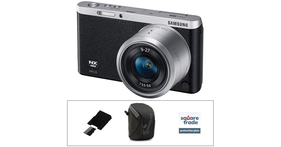 Samsung NX Mini Mirrorless Digital Camera with 9-27mm Lens and