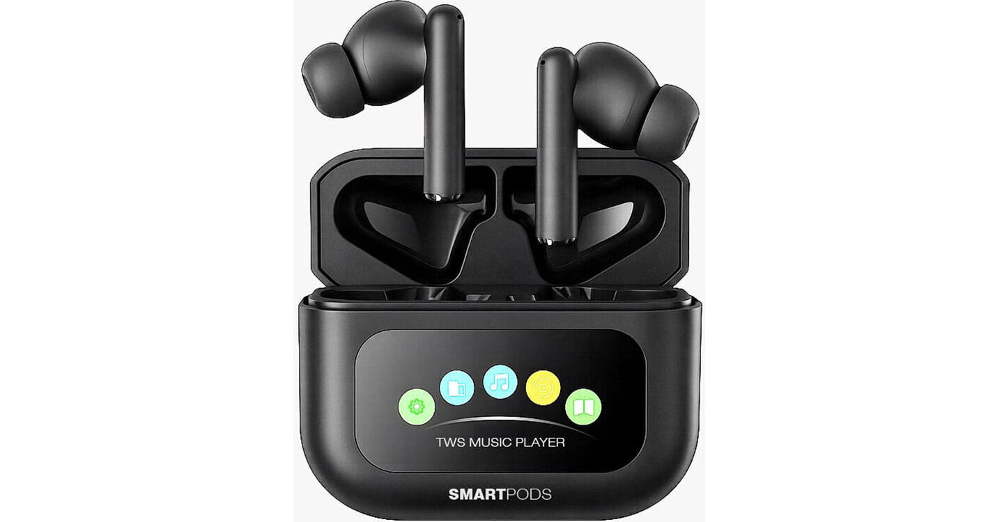 サム ワイヤレスイヤホン Samvix SmartPods Wireless EarPods with 64GB Kosher MP3