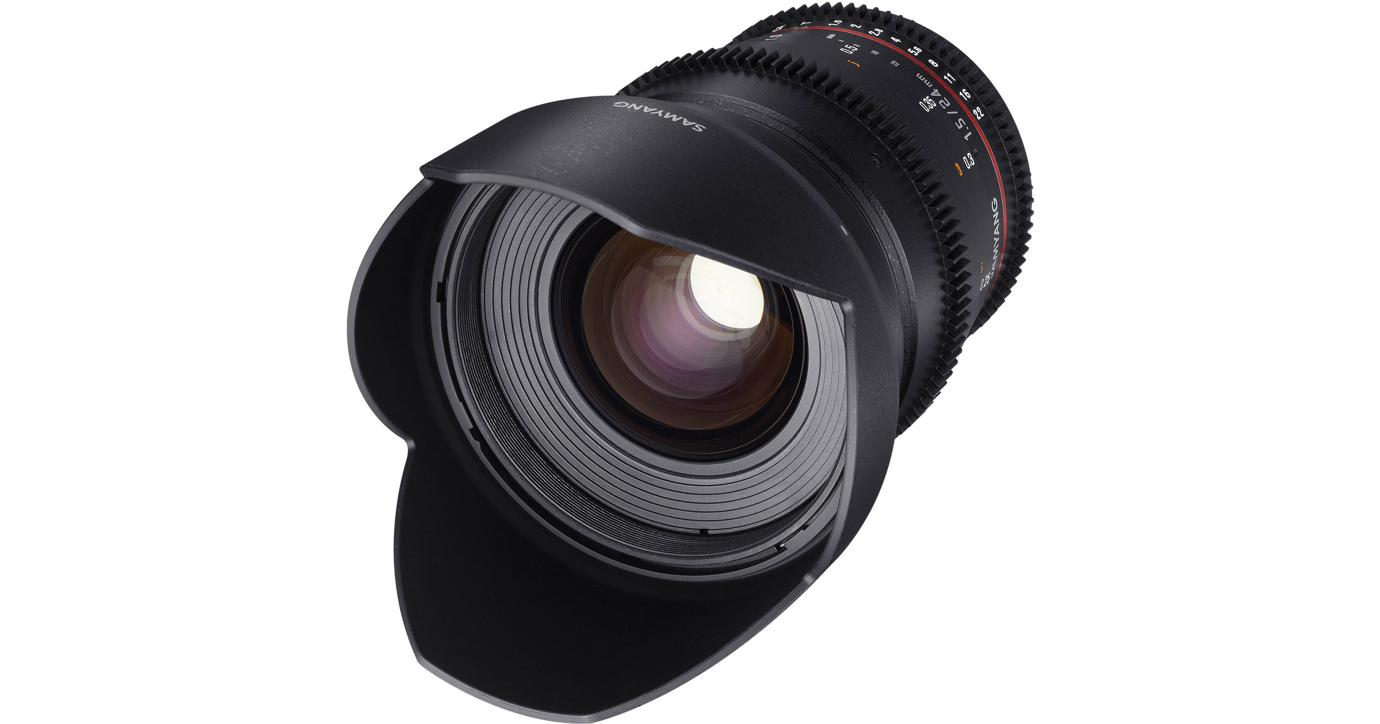 Samyang 24mm T1.5 VDSLRII Cine Lens for Canon EF Mount SYDS24M-C
