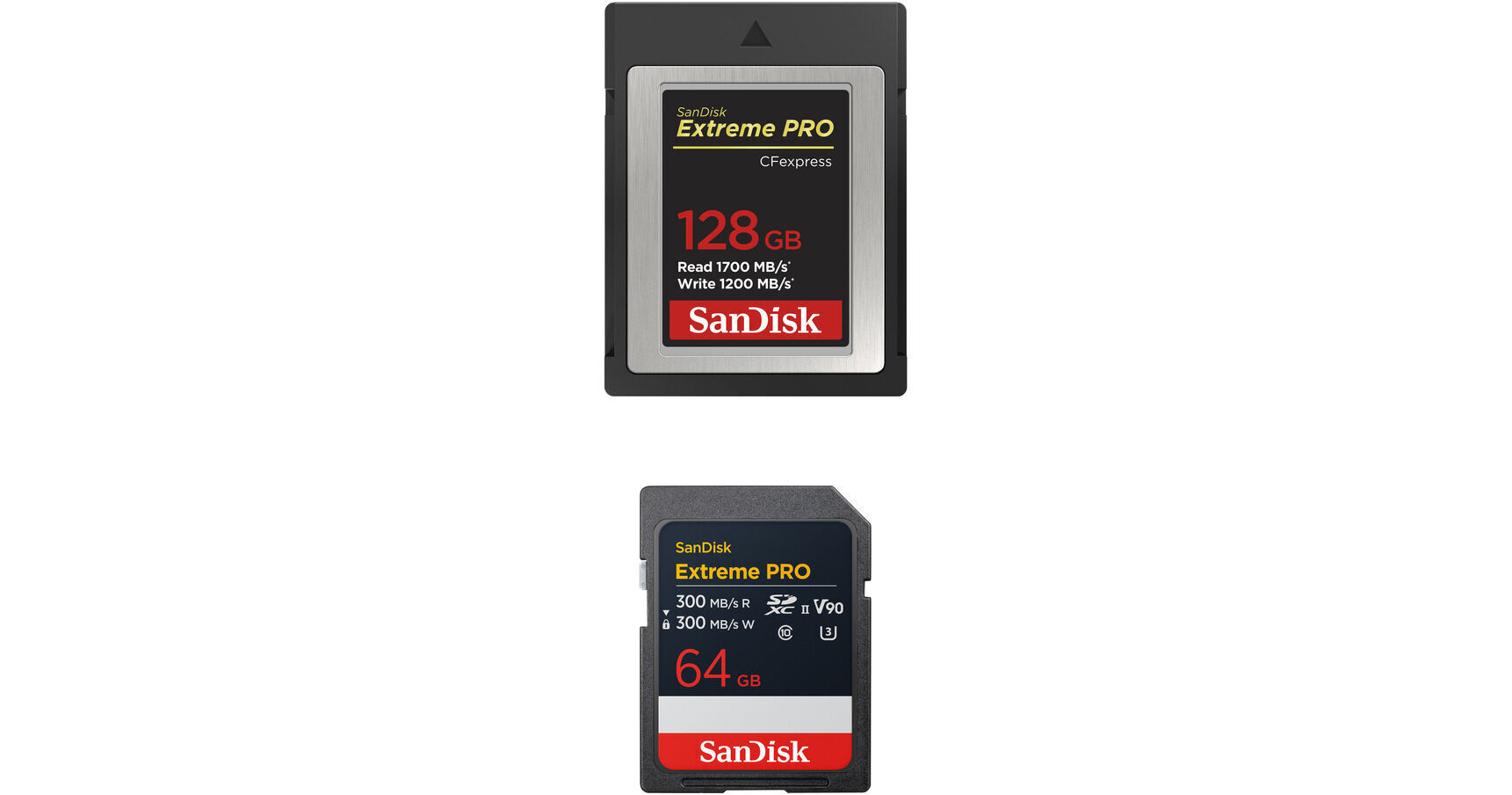 SanDisk 128GB Extreme PRO CFexpress Type B Memory Card with 64GB