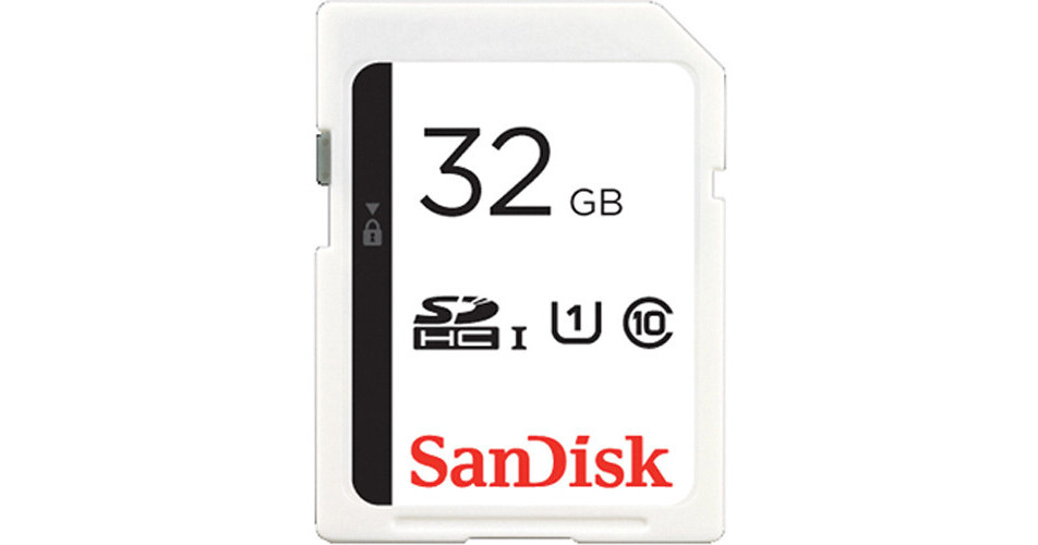 SanDisk 32GB Extreme UHS-I SDHC Memory Card SDSDX-032G-AA21 B&H