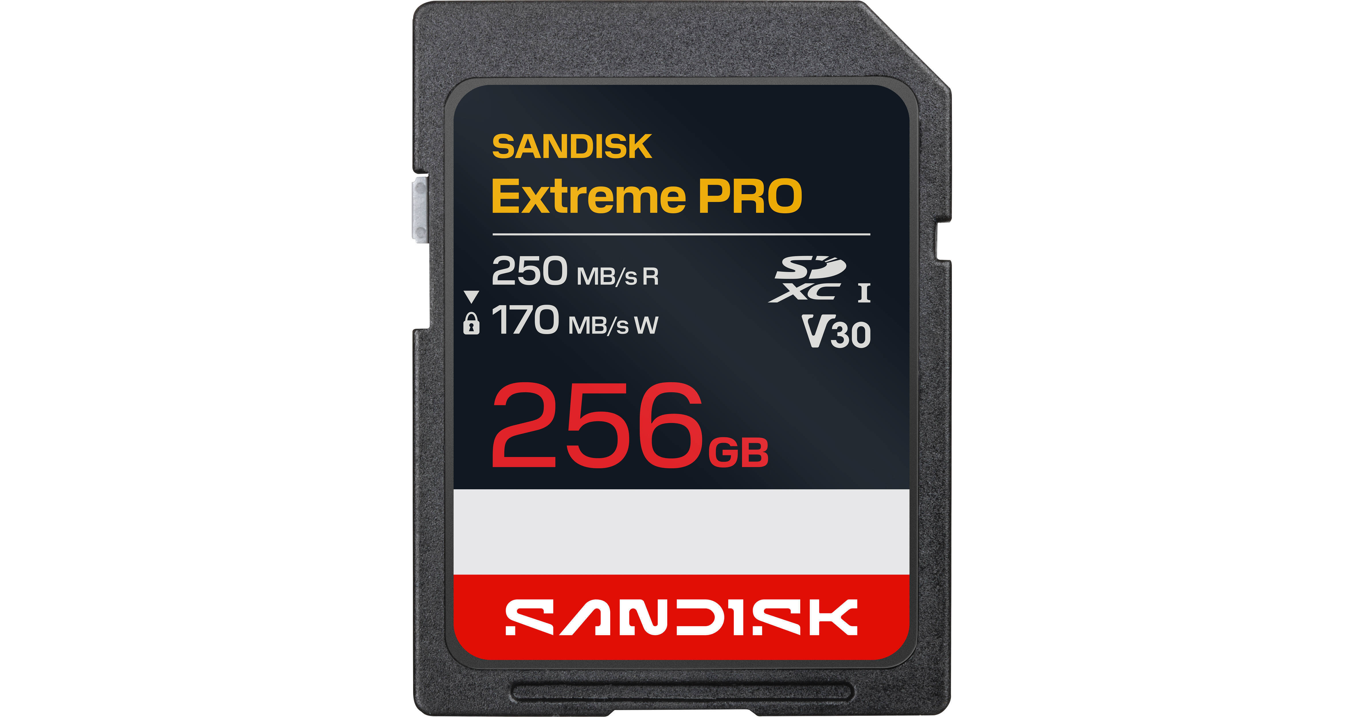 SanDisk 256GB Extreme PRO UHS-I SDXC Memory SDSDXXJ-256G-GSCIN
