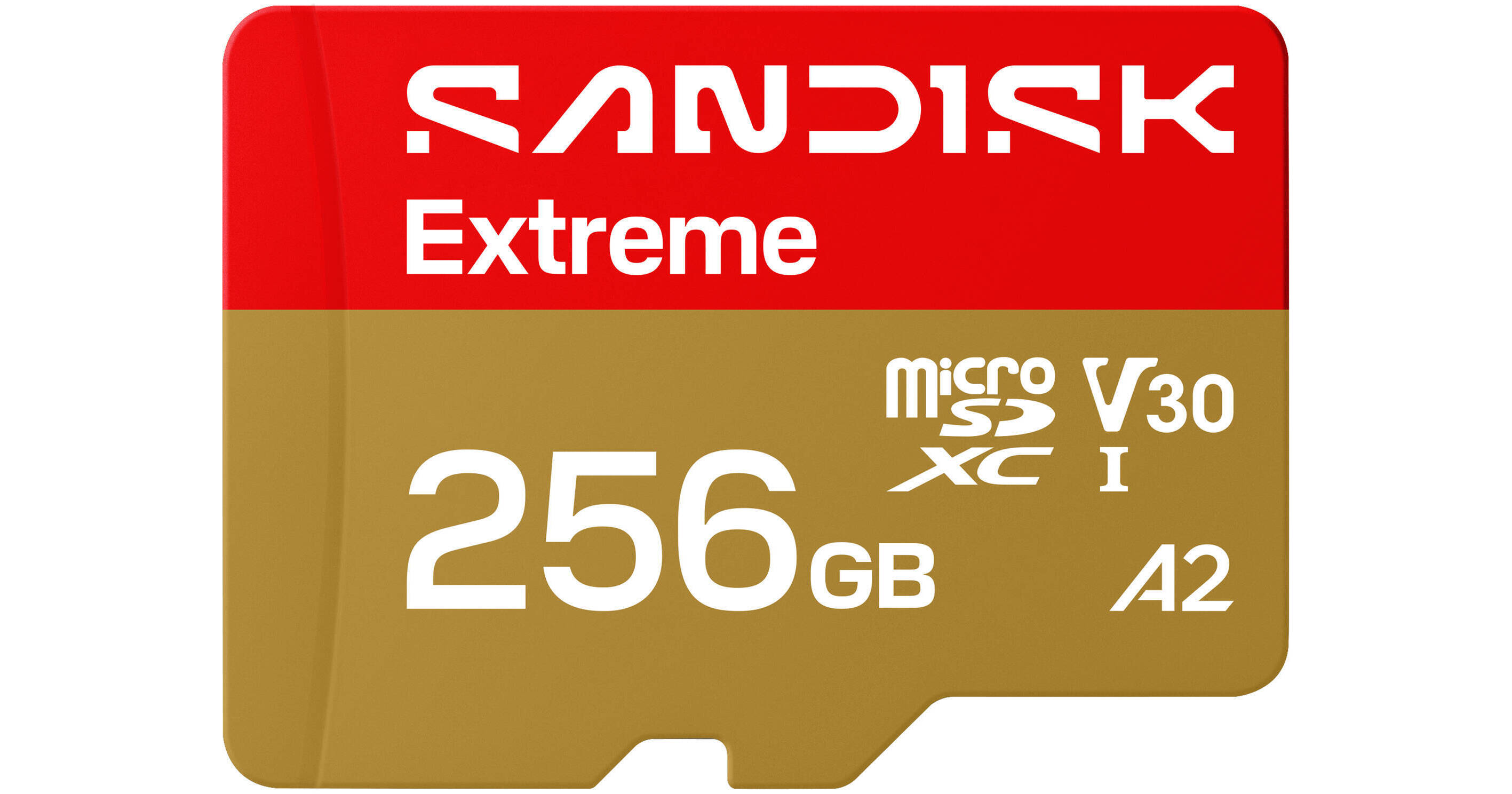 SanDisk 256GB Extreme UHS-I microSDXC Memory SDSQXH9-256G-GZ6MA