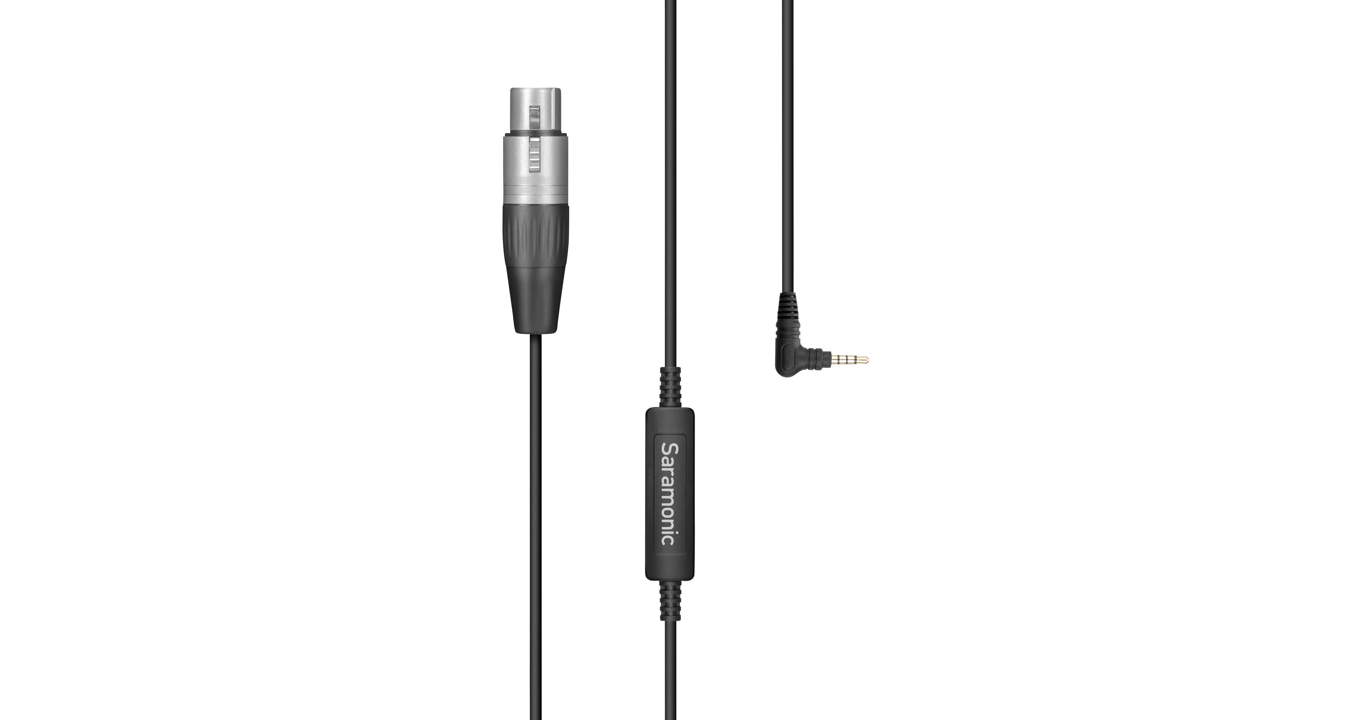 Saramonic SR-XLR35 XLR Female to 3.5mm TRRS Microphone SR-XLR35