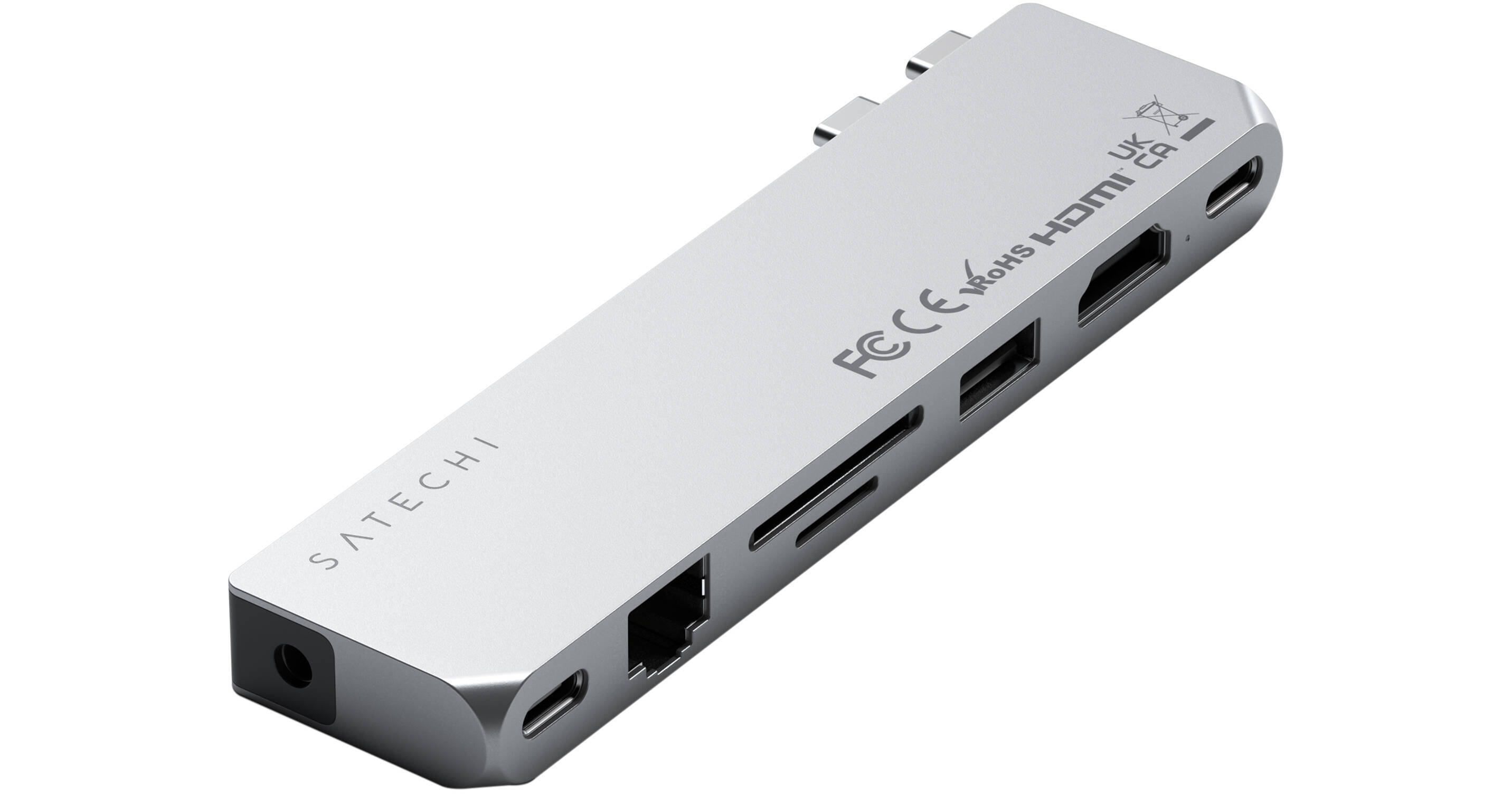 Satechi 8-in-1 Pro Hub Max (Silver) ST-UCPHMXS B&H Photo Video