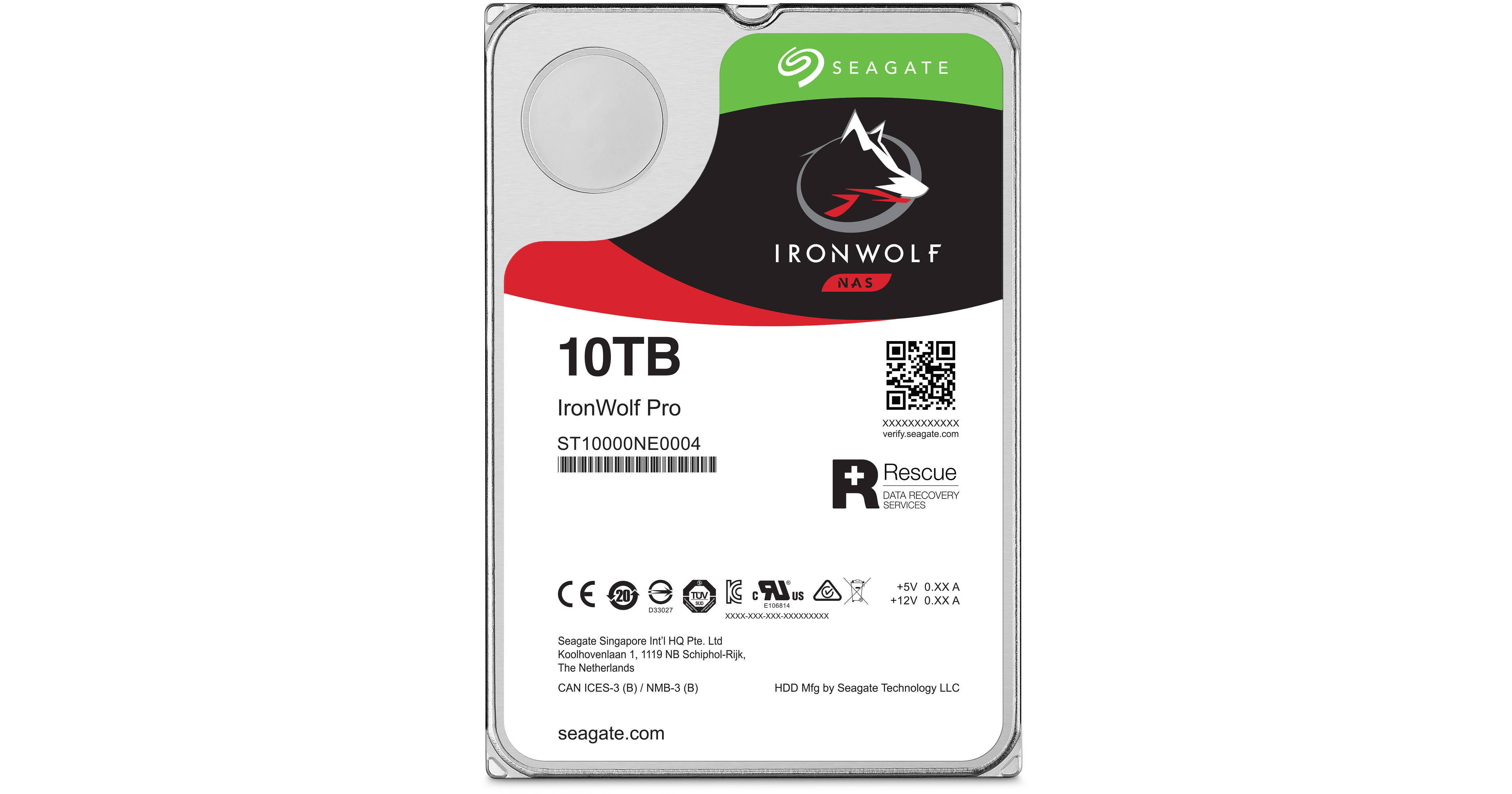 Seagate 10TB IronWolf Pro 7200 rpm SATA III 3.5