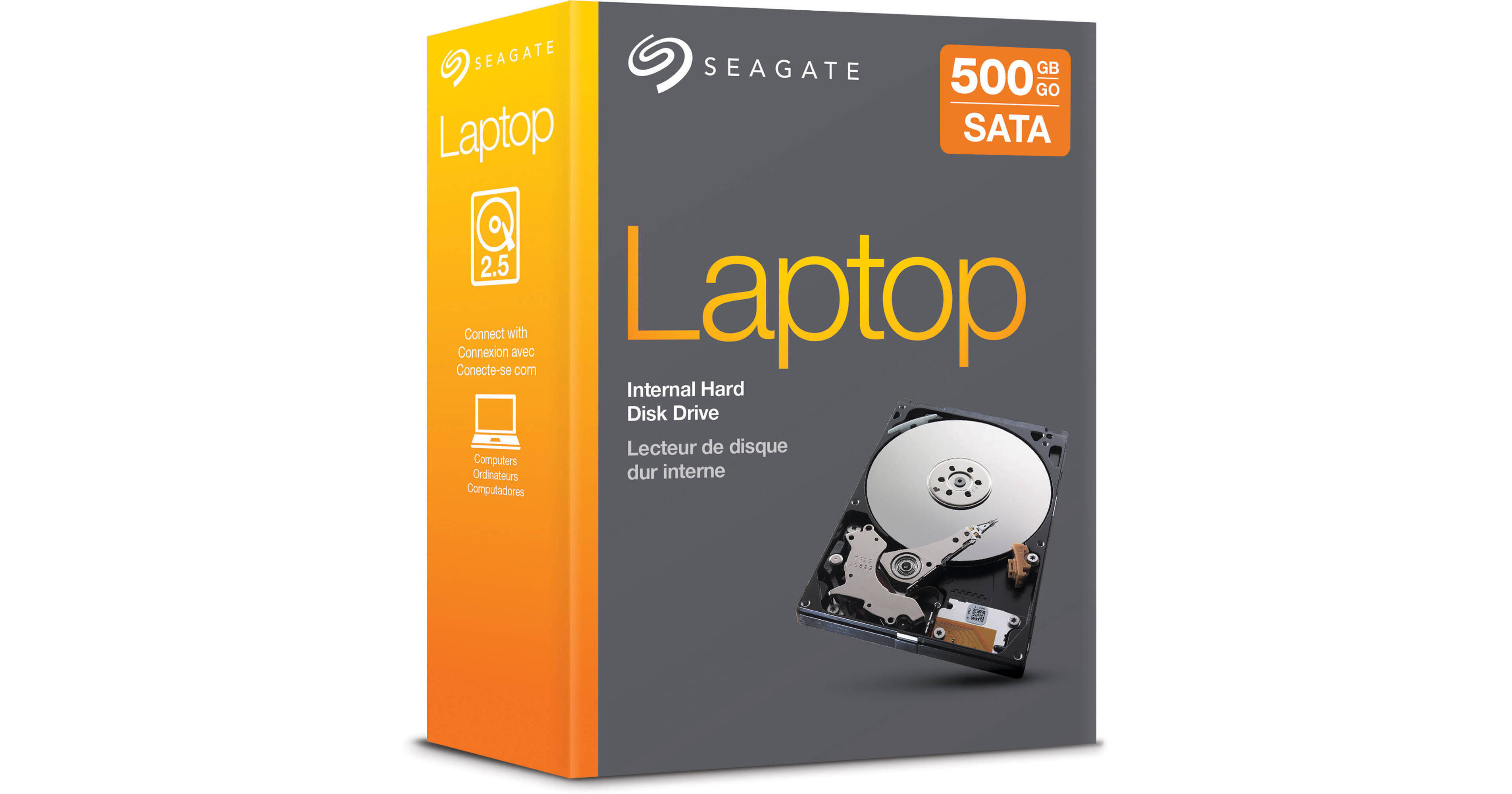 Seagate 500GB Laptop Hard Drive Kit ST905003N1A1AS-RK B&H Photo