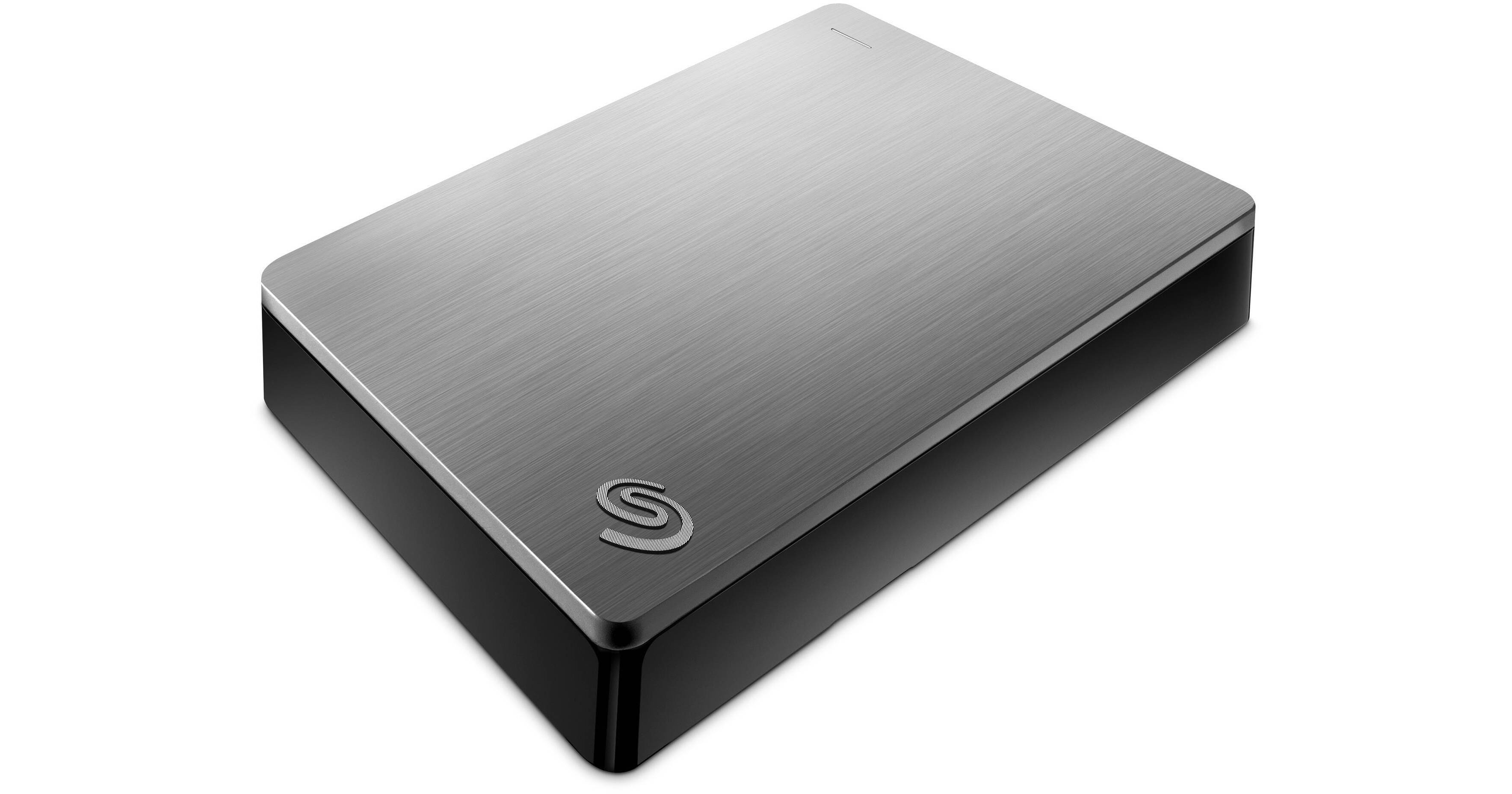 Seagate 4TB Backup Plus Portable Hard Drive (Silver) STDR4000900