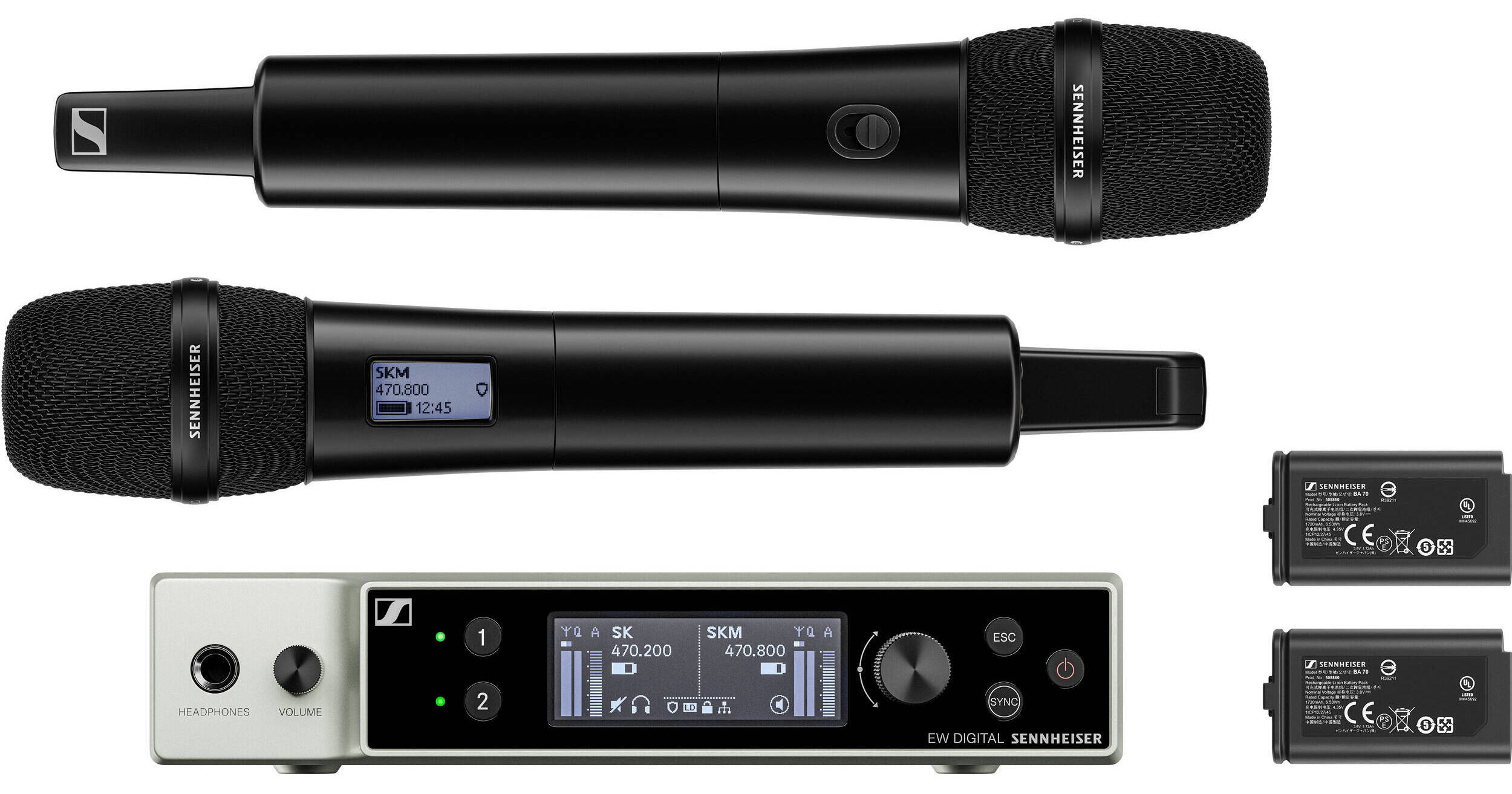 Sennheiser EW-DX 835-S SET Dual-Channel EWDX 835S SET (R19) B&H