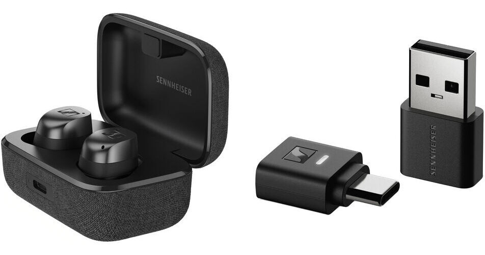 イヤホン Momentum True Wireless 4 & BTD 700 Sennheiser MOMENTUM True Wireless 4 Noise-Canceling Earbuds with