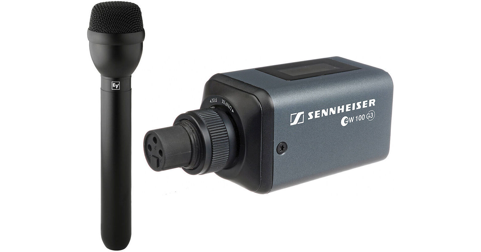 Sennheiser SKP 100 G3 Transmitter & Electro-Voice RE50B Wireless