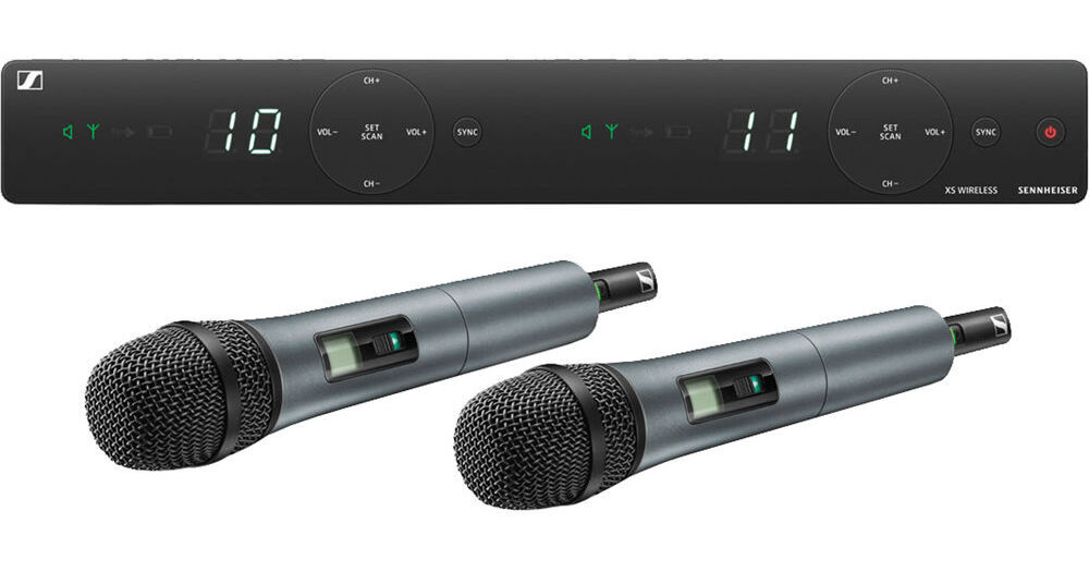 Sennheiser XSW 1-825 Dual-Vocal Set with Two 825 XSW 1-825