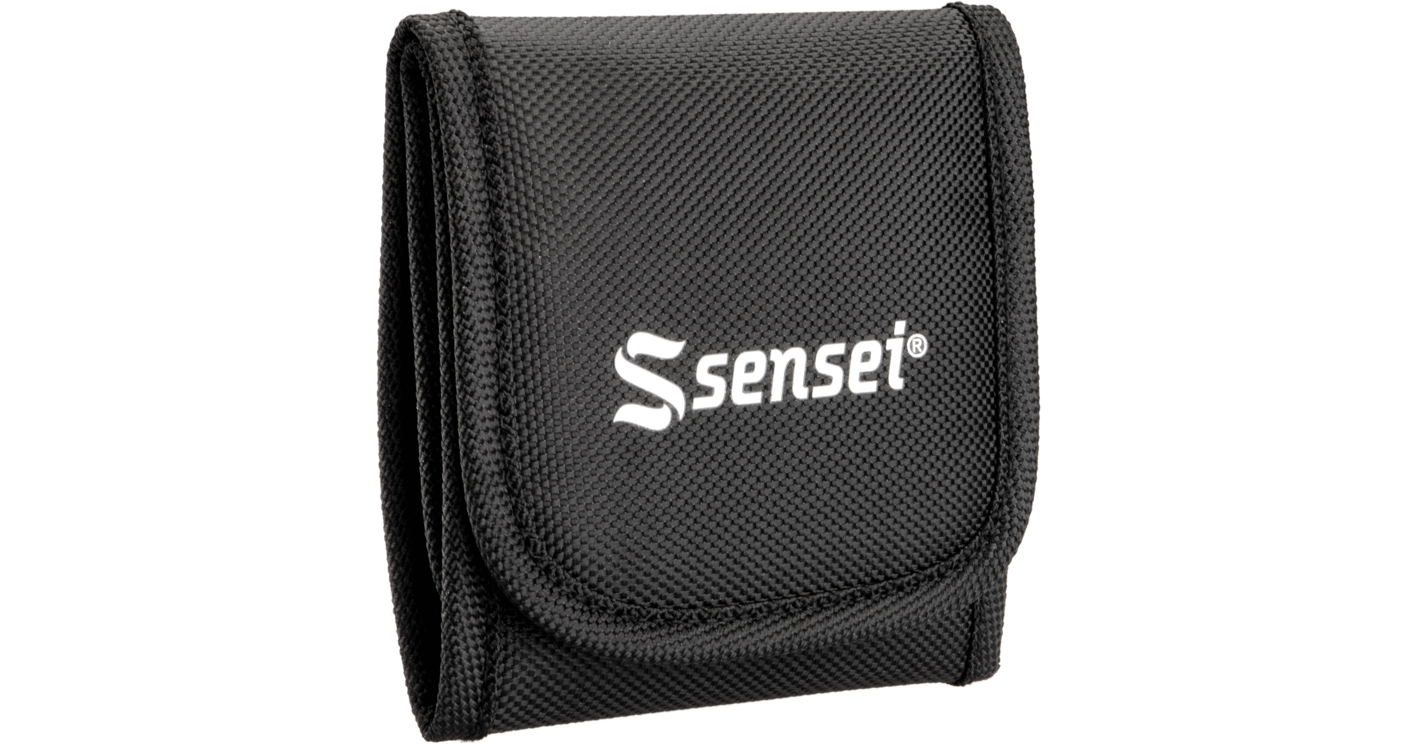 Sensei Three Pocket Filter Pouch (Up to 77mm) FP-3P77B B&H Photo