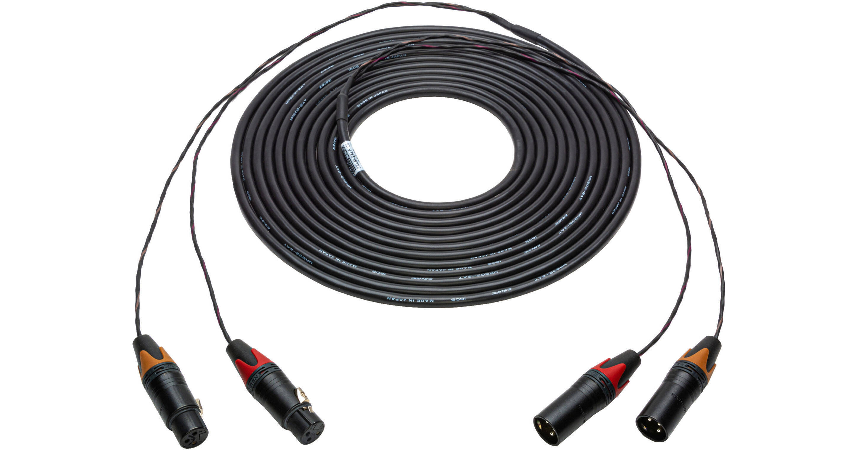 Sescom 2-Channel XLR Male to XLR Female Audio Snake