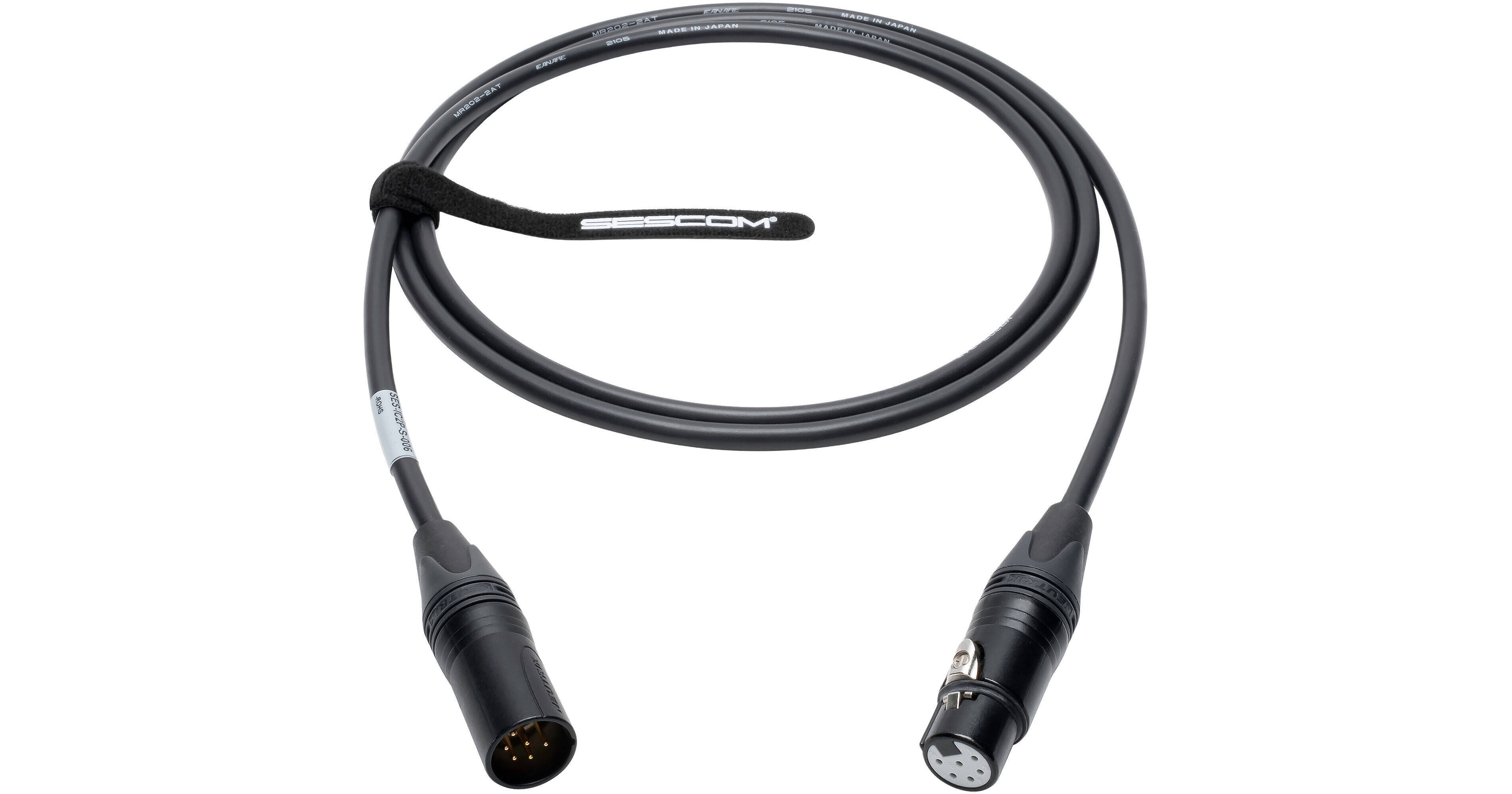 Sescom 6-Pin Switchcraft-Style 6-Pin XLR Male to SES-IC2P-S-010