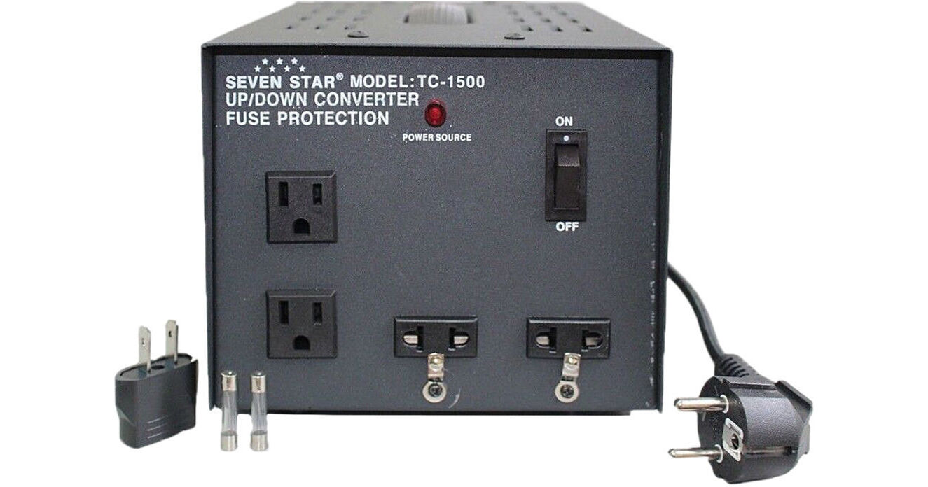 Sevenstar TC-1500 Step-Up/Step-Down 1500W Transformer TC-1500