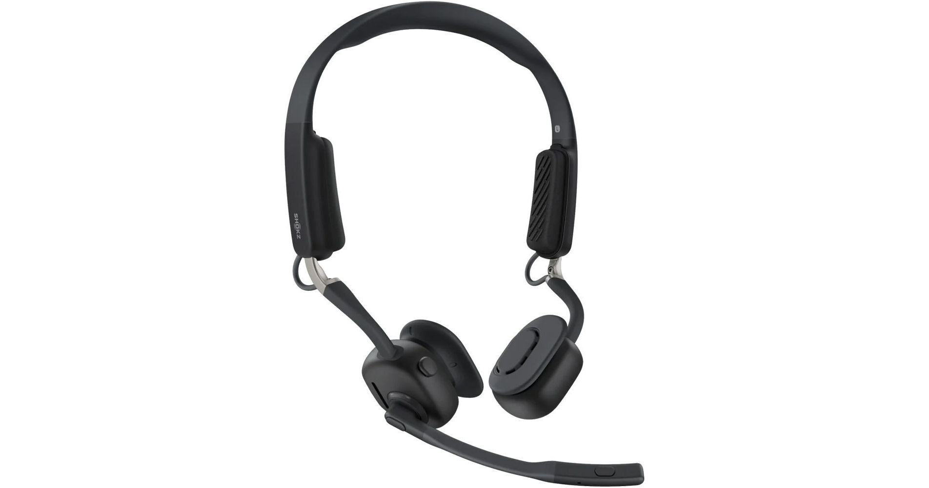 SHOKZ OpenMeet Bone Conduction Wireless Open-Ear C610-AN-BK-US