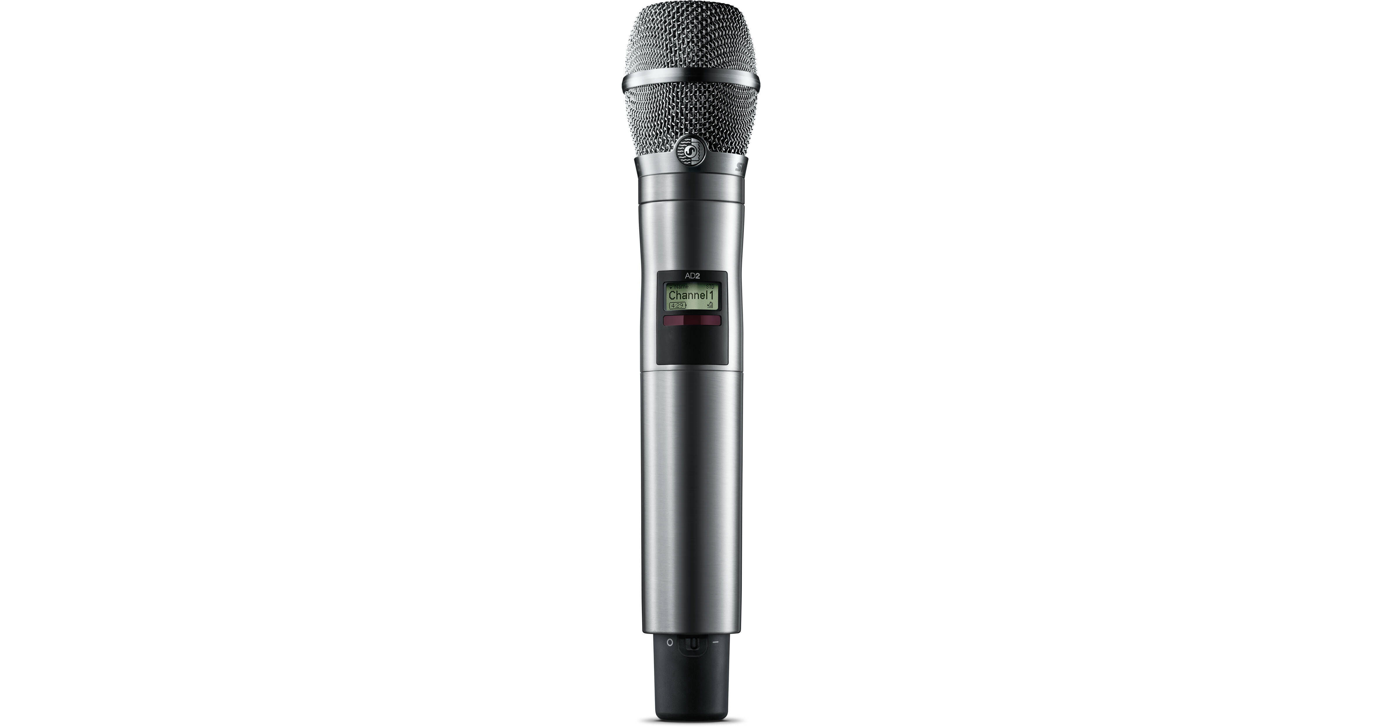 AZDEN UHFワイヤレスマイクシステム 511DRH/30HT Shure AD2/K11N Digital Handheld Wireless Microphone