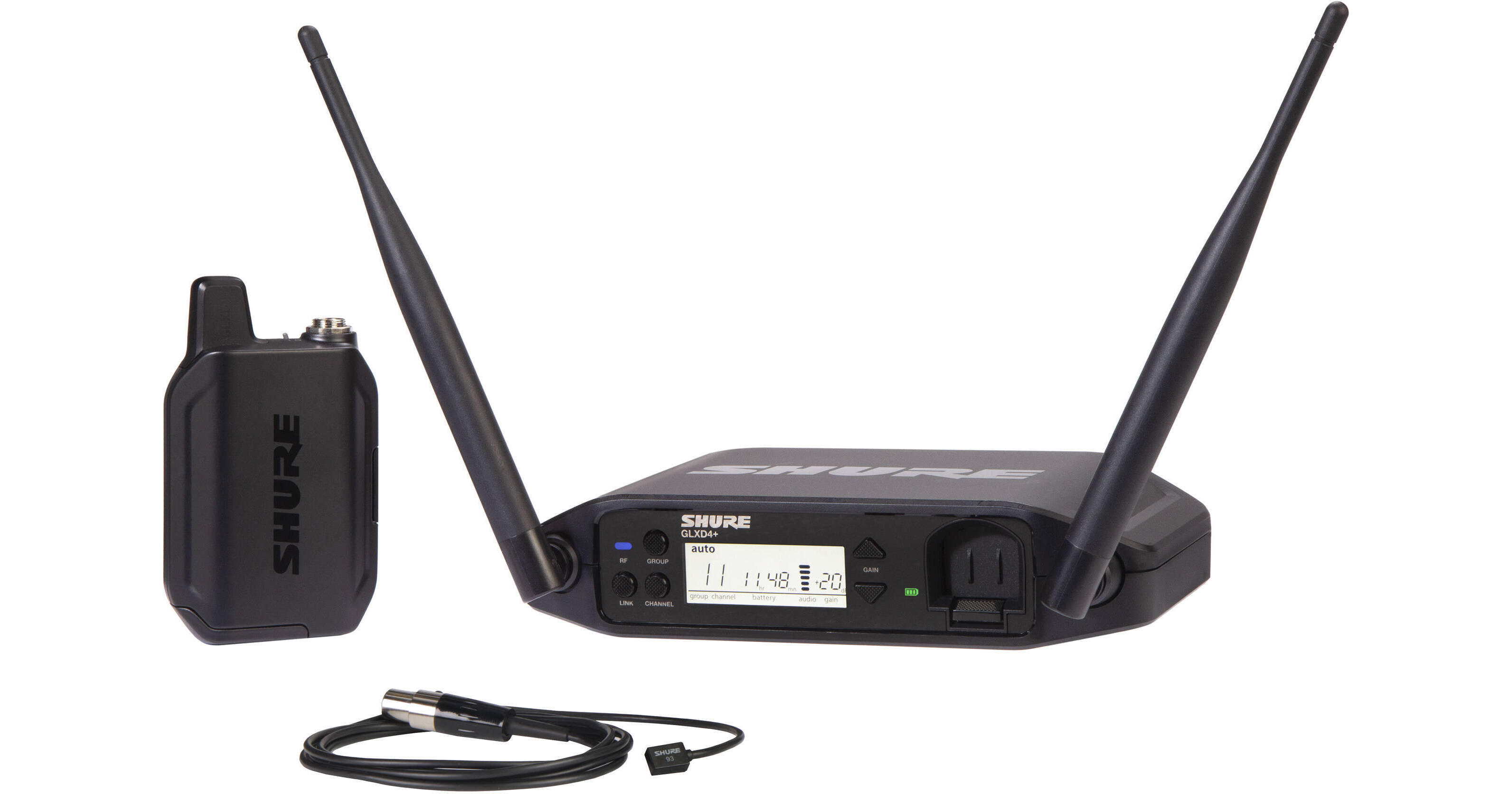 Shure GLXD14+ Dual-Band Omni Wireless Presenter GLXD14+/93-Z3