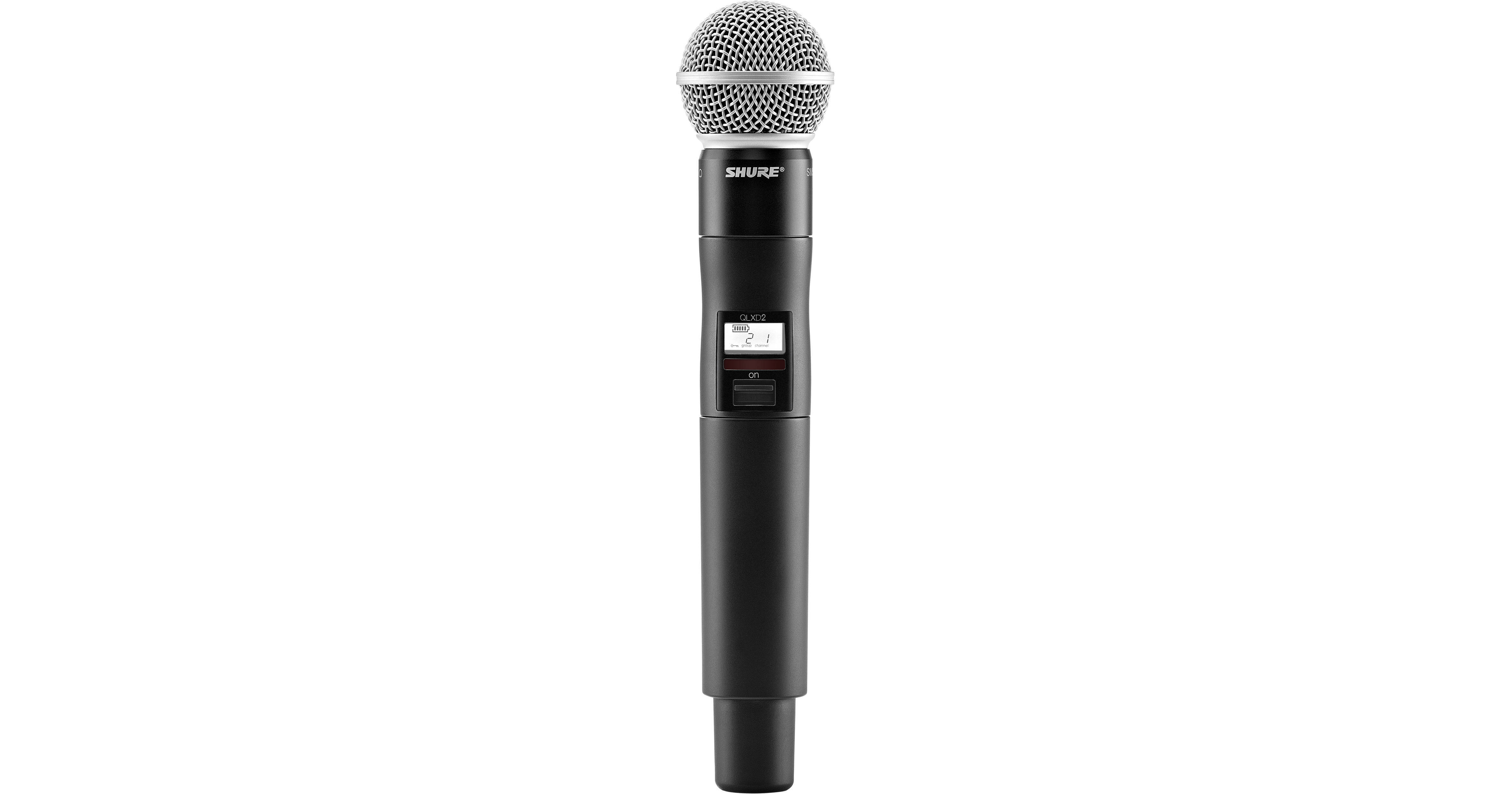 Shure QLXD2/SM58 Digital Handheld Wireless QLXD2/SM58-X52 B&H
