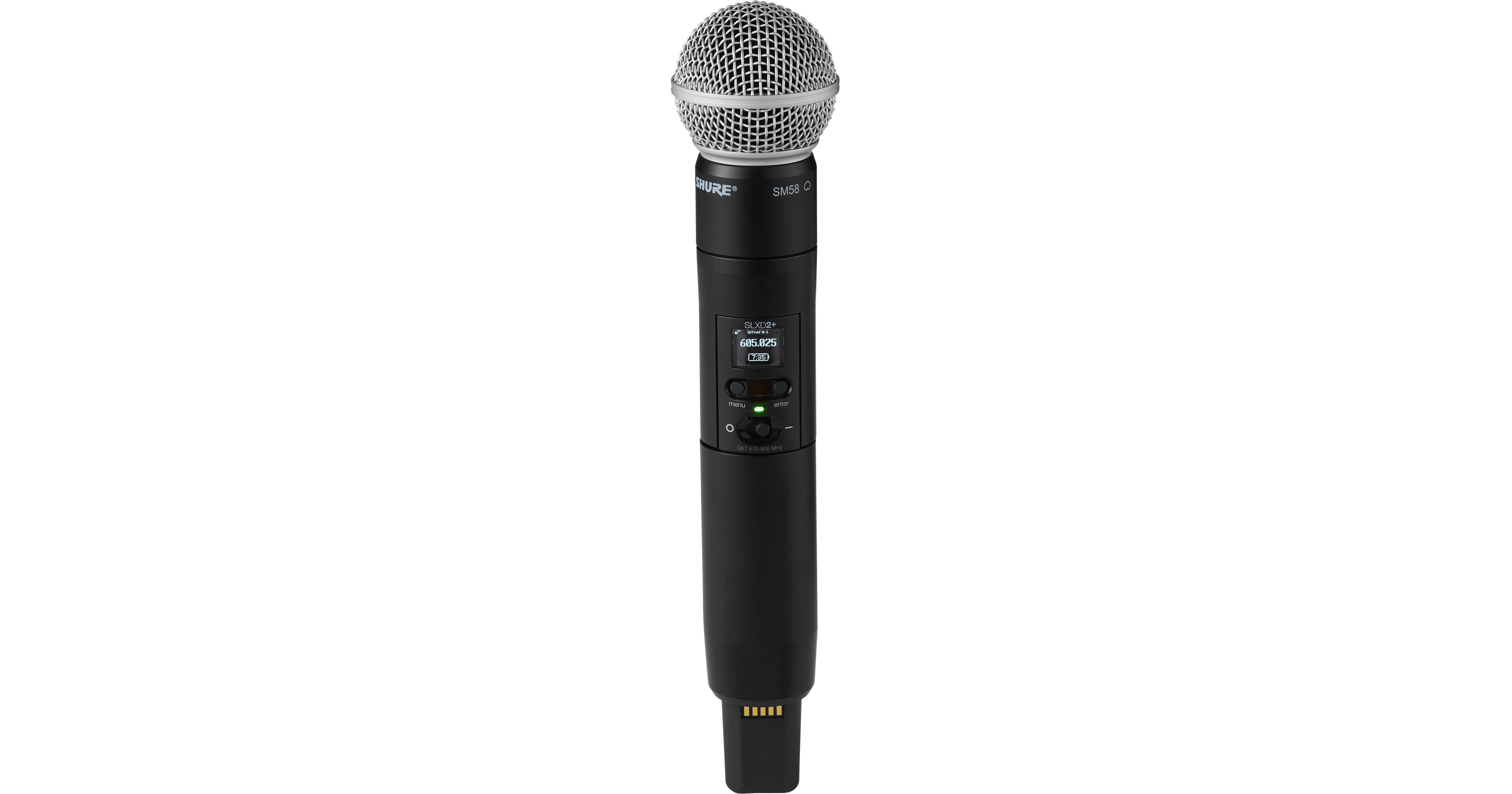 Shure SLXD2+ Digital Wireless Handheld Microphone SLXD2+/58=-G57