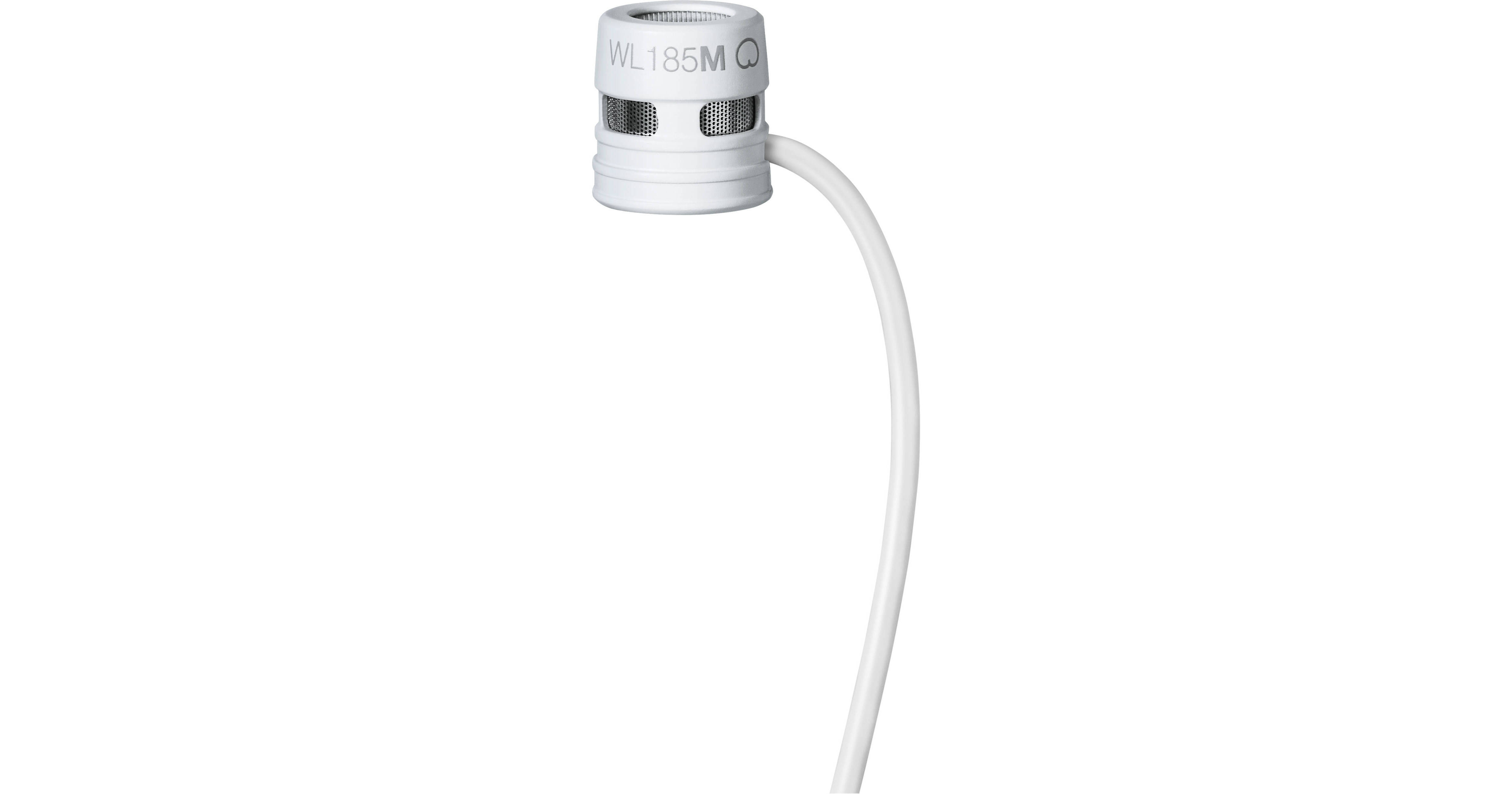 Shure WL185m Low-Profile Cardioid Lavalier WL185MW/C-LM3 B&H