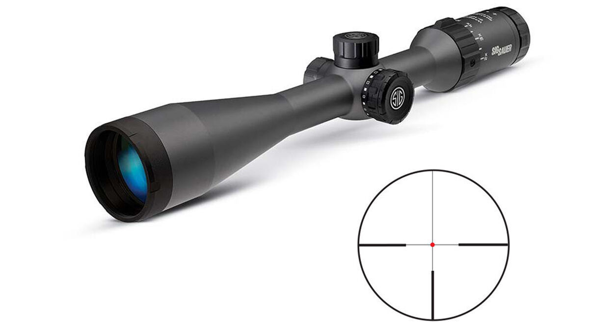 SIG SAUER 2-10x42 WHISKEY5 Side Focus Riflescope SOW52012 B&H