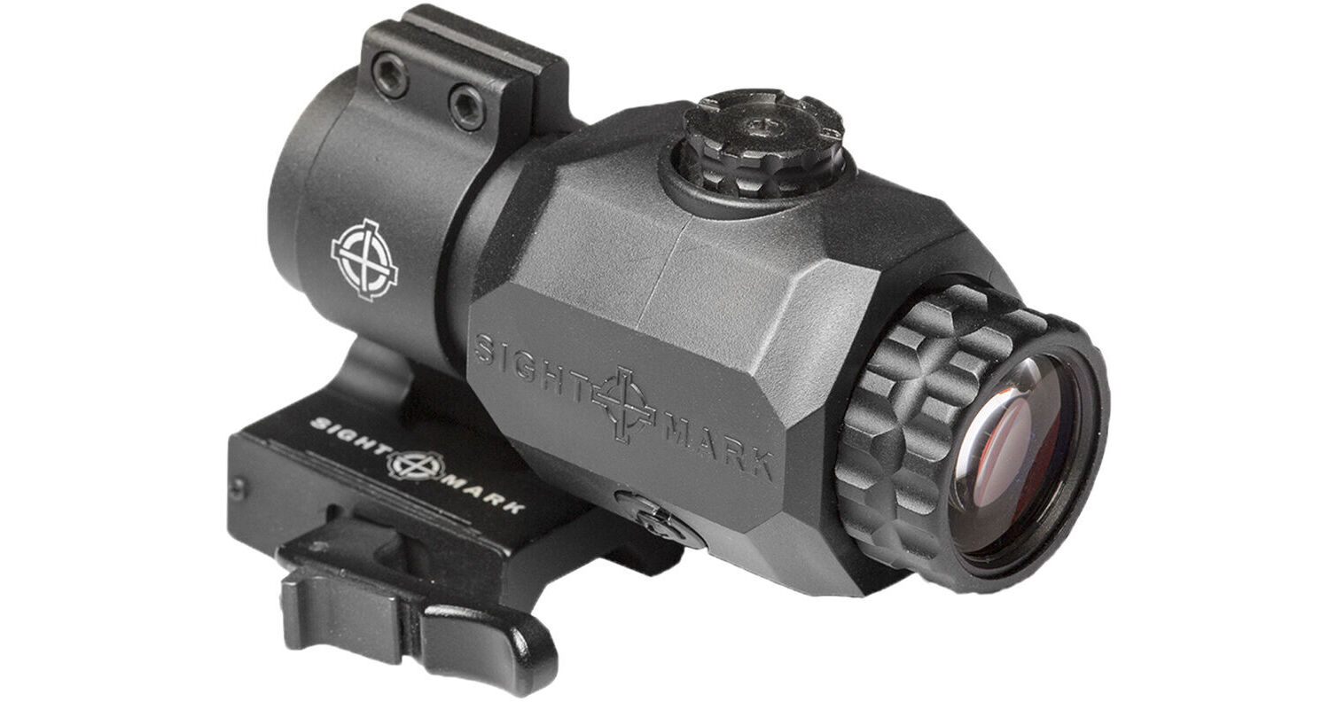 Sightmark XT-3 Tactical Magnifier with LQD Flip Mount SM19062