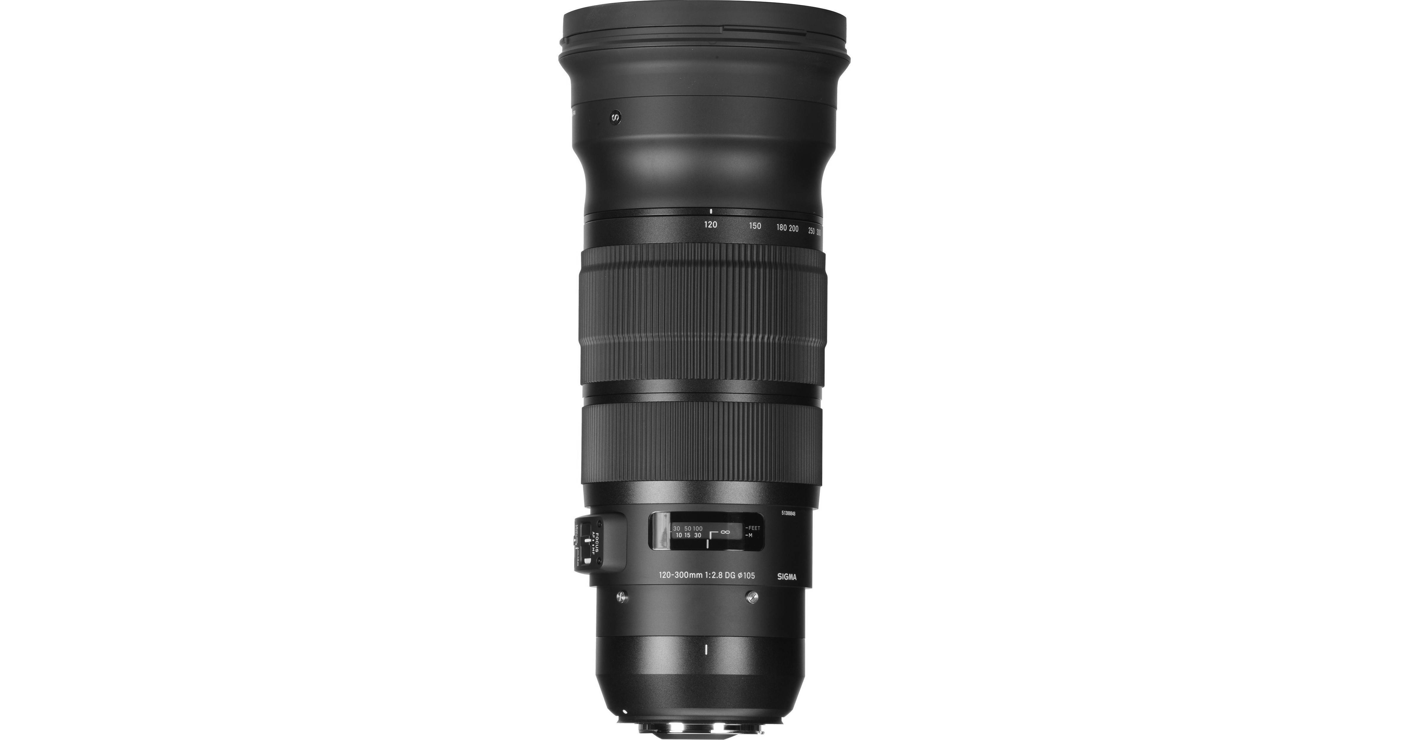 Used Sigma 120-300mm f/2.8 DG OS HSM Sports Lens for Can 137101