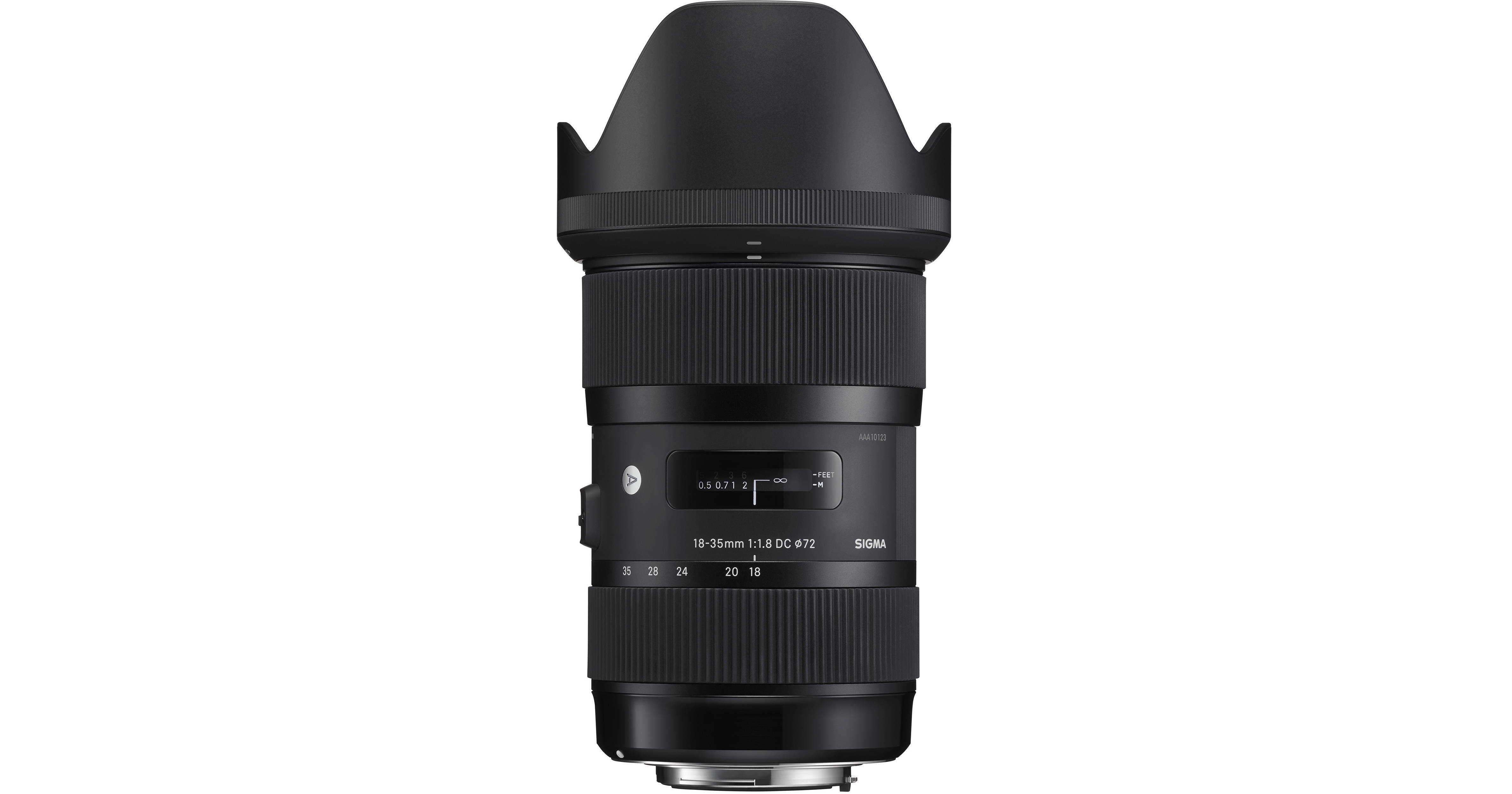 Sigma 18-35mm f/1.8 DC HSM Art Lens for Nikon F 210306RB B&H
