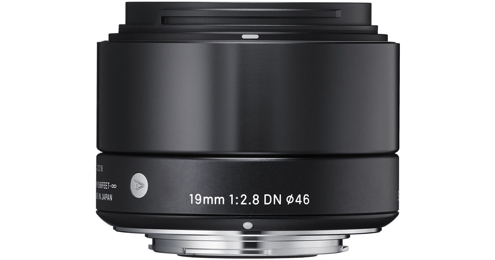 Used Sigma 19mm f/2.8 DN Art Lens for Sony E (Black) 40B965 B&H