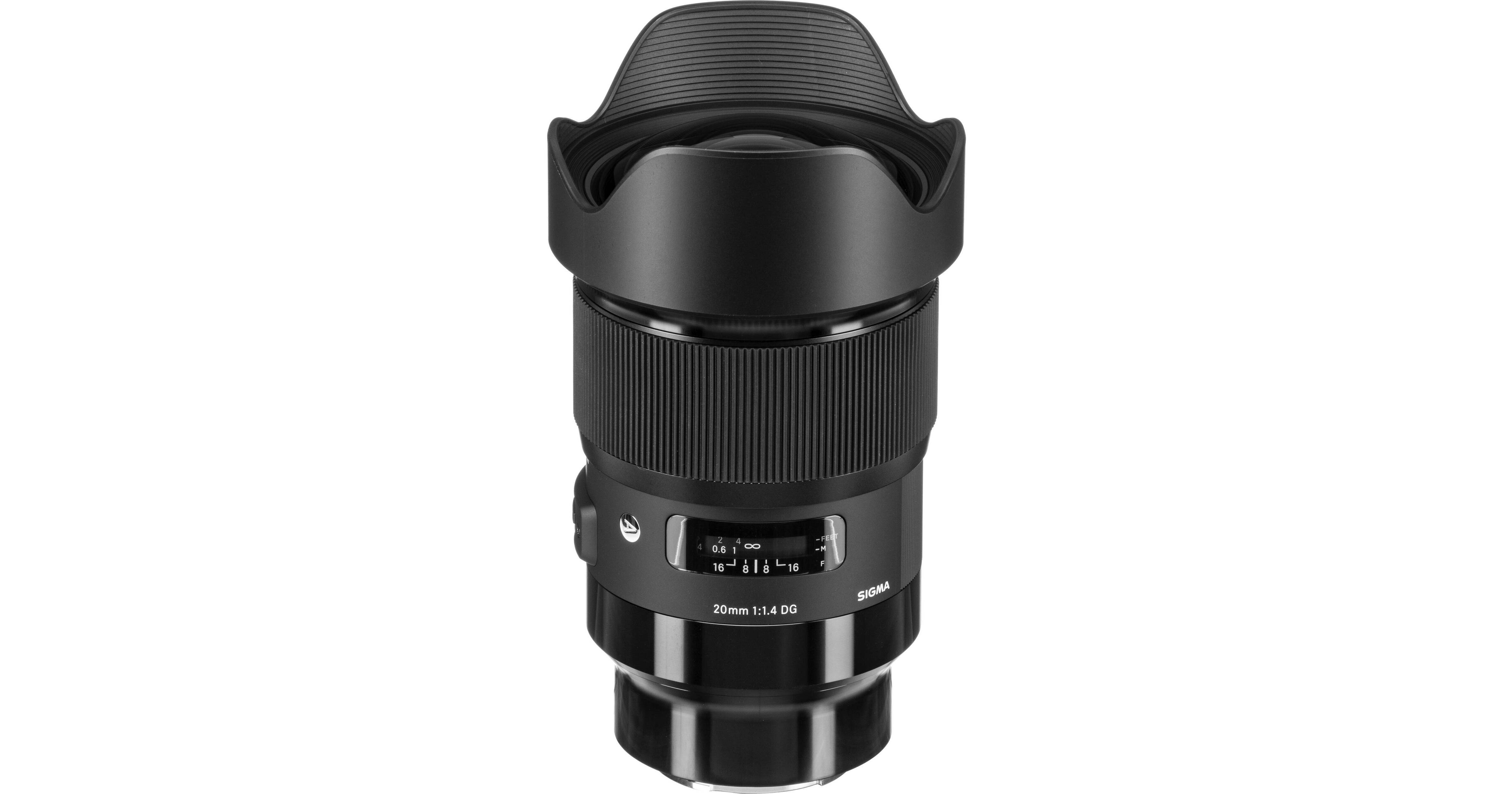 Used Sigma 20mm f/1.4 DG HSM Art Lens for Sony E 412965 B&H