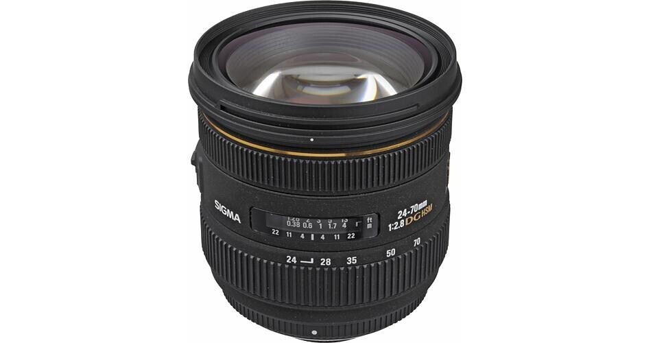 Used Sigma 24-70mm f/2.8 IF EX DG HSM Lens for Nikon F 571306