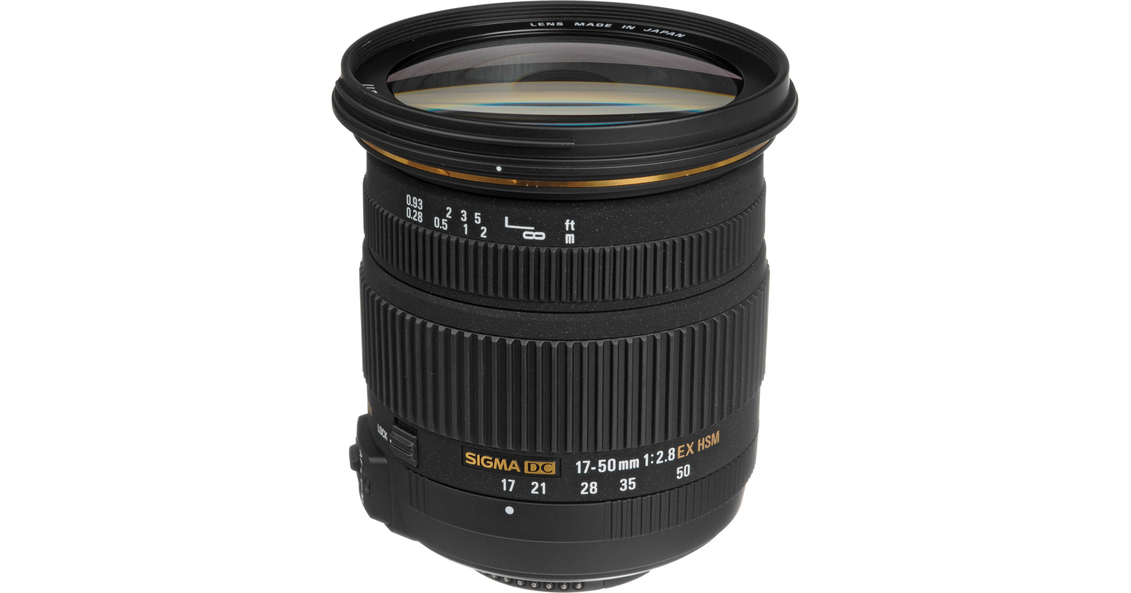 Used Sigma 17-50mm f/2.8 EX DC OS HSM Lens for Nikon F 583306