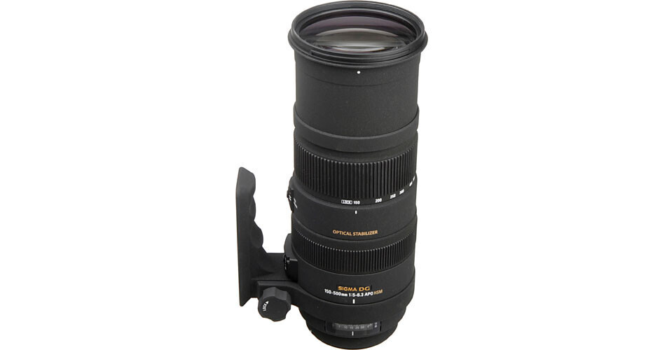 Used Sigma 150-500mm f/5-6.3 APO DG OS HSM Lens for Nik 737306