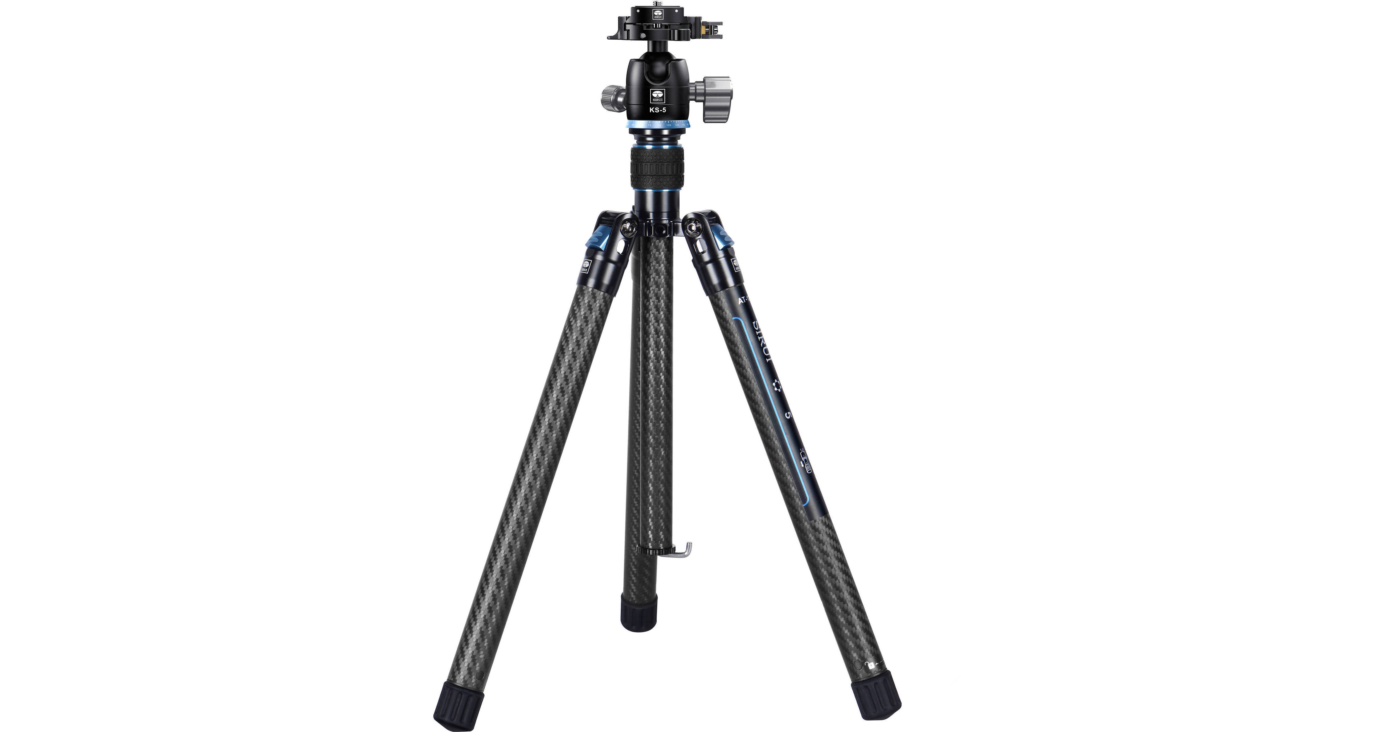 Sirui AT-125 Carbon Fiber Traveler Tripod with KS-5 AT-125+KS-5